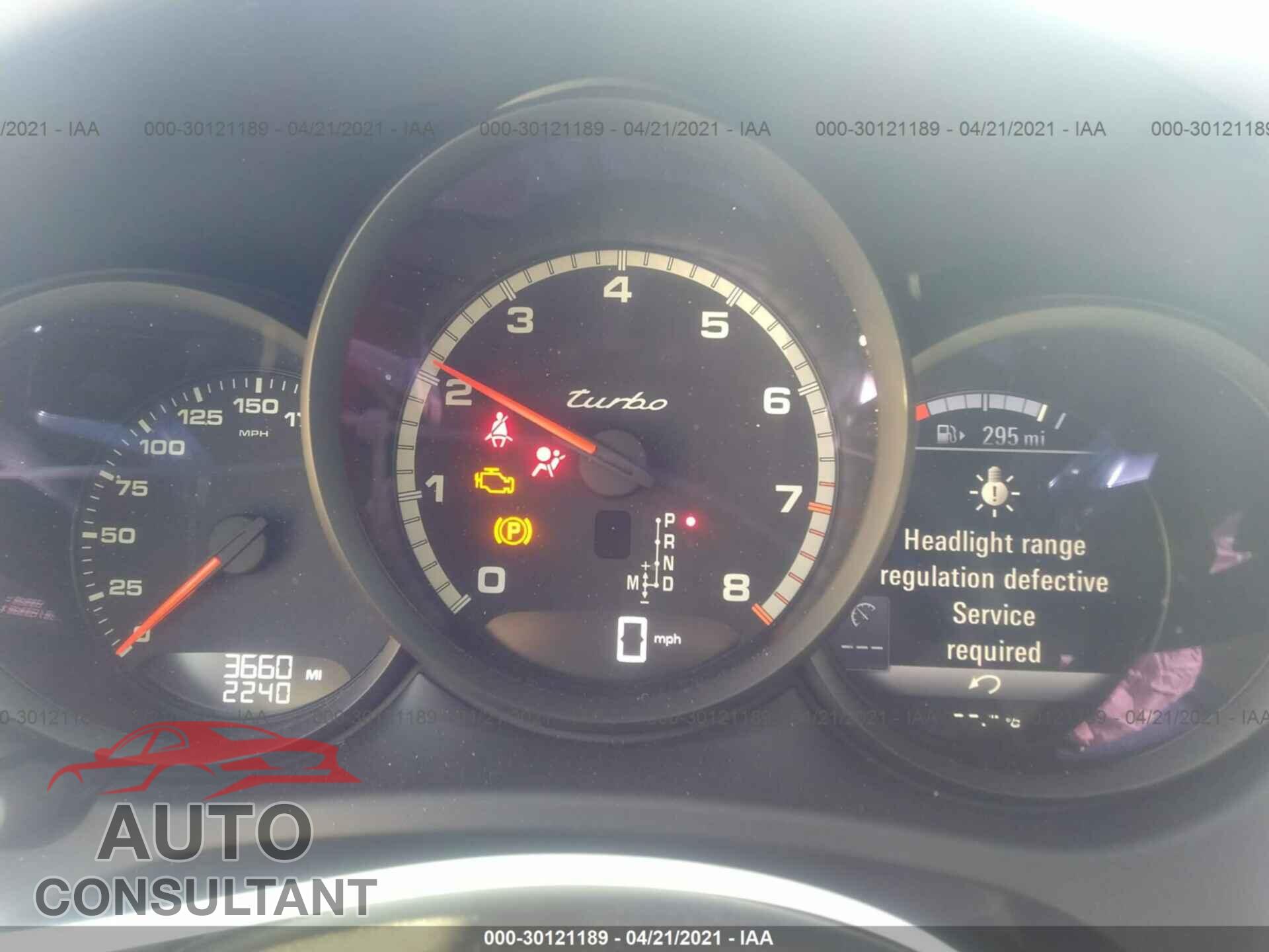 PORSCHE MACAN 2020 - WP1AF2A56LLB60068