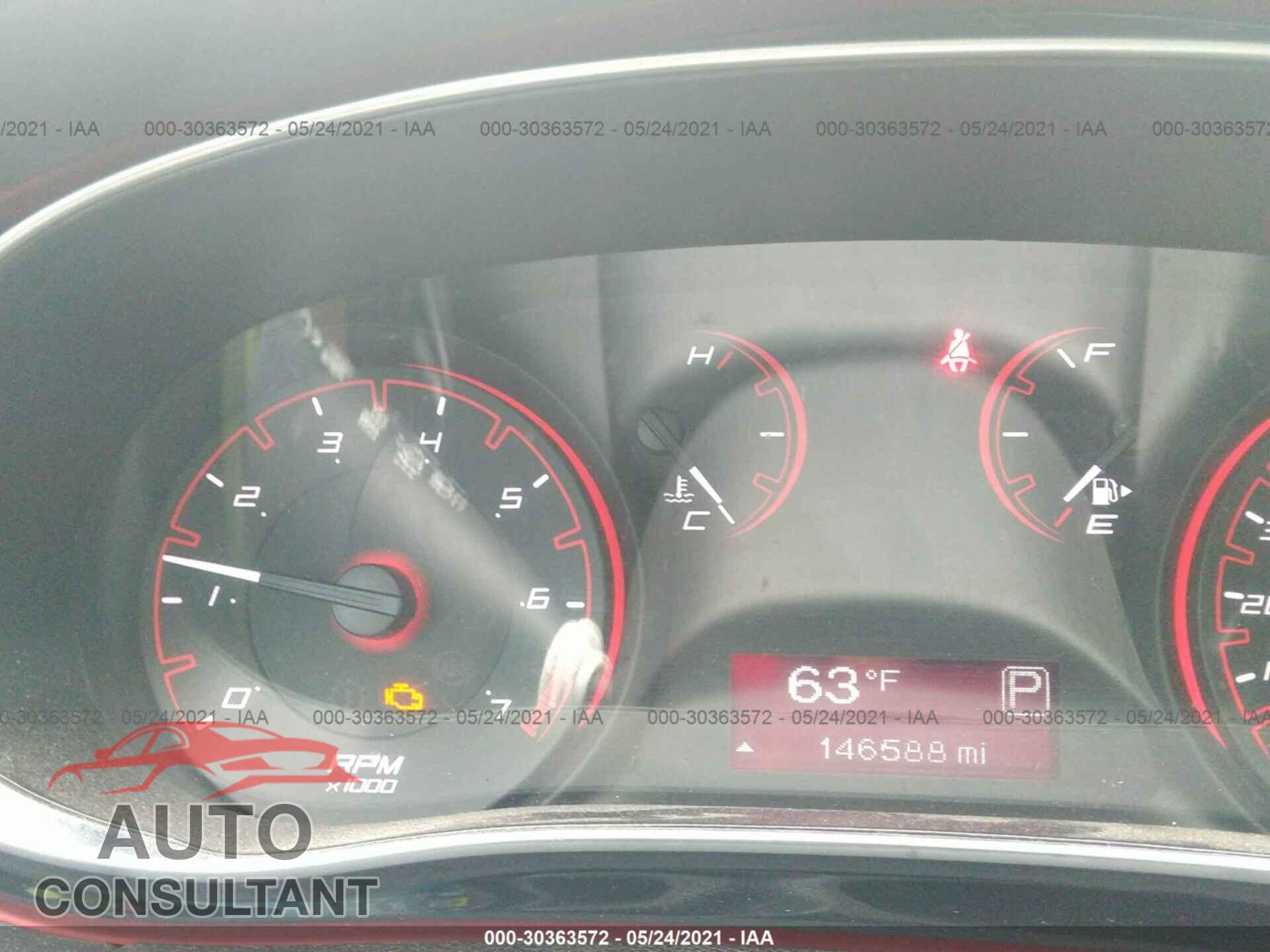 DODGE DART 2016 - 1C3CDFBB0GD570588