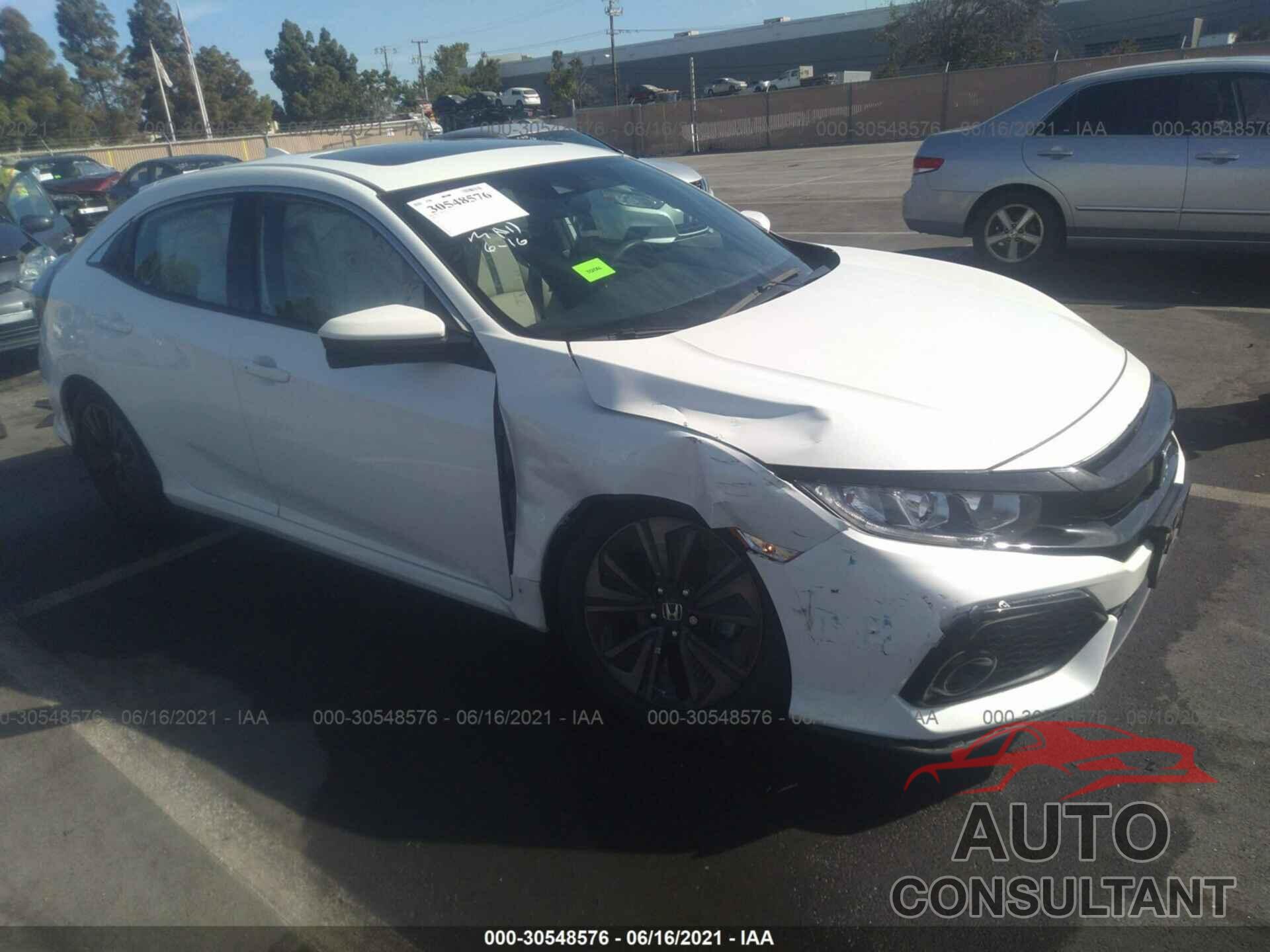HONDA CIVIC HATCHBACK 2019 - SHHFK7H64KU412754