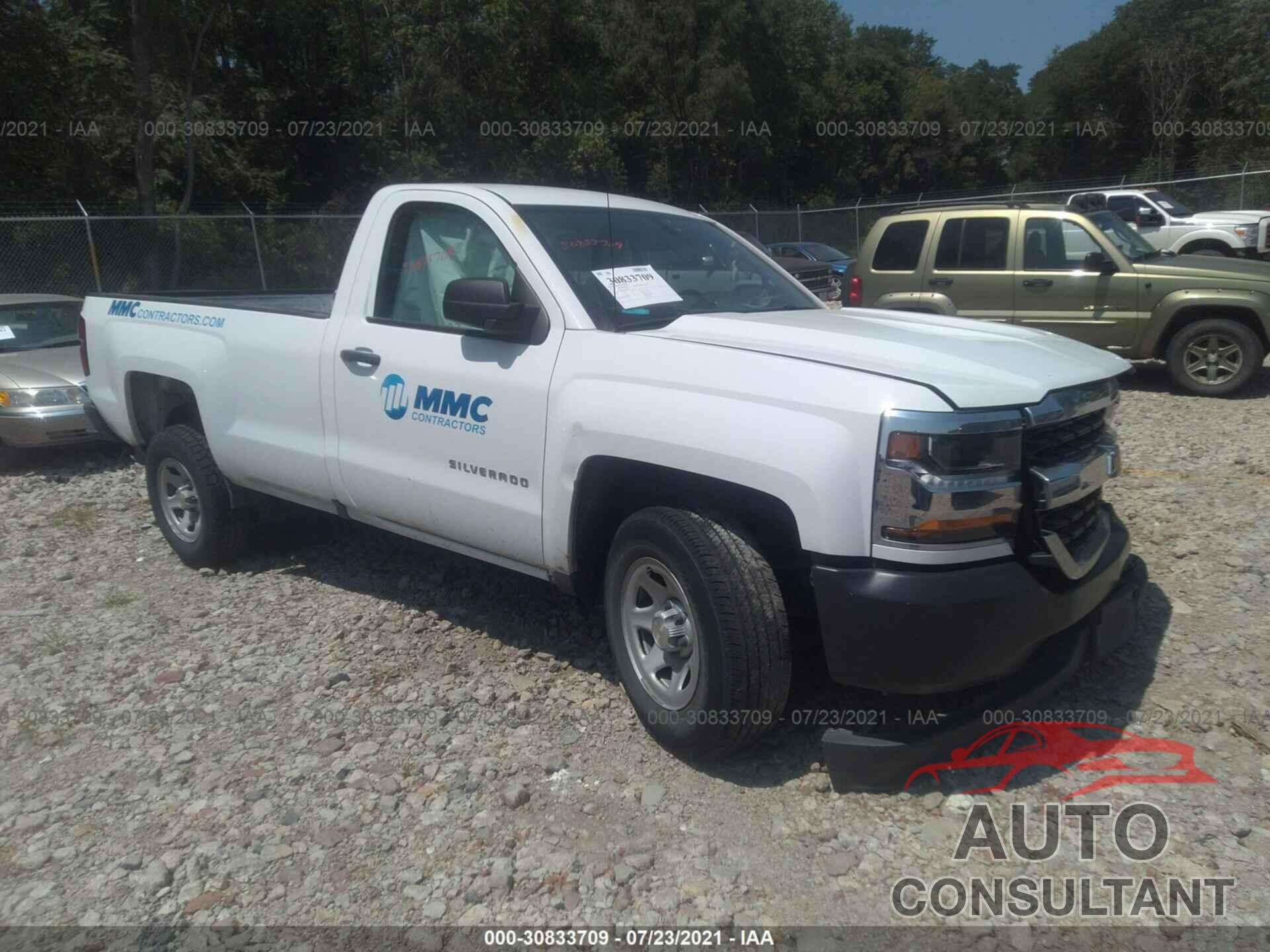 CHEVROLET SILVERADO 1500 2018 - 1GCNCNEC1JZ148068