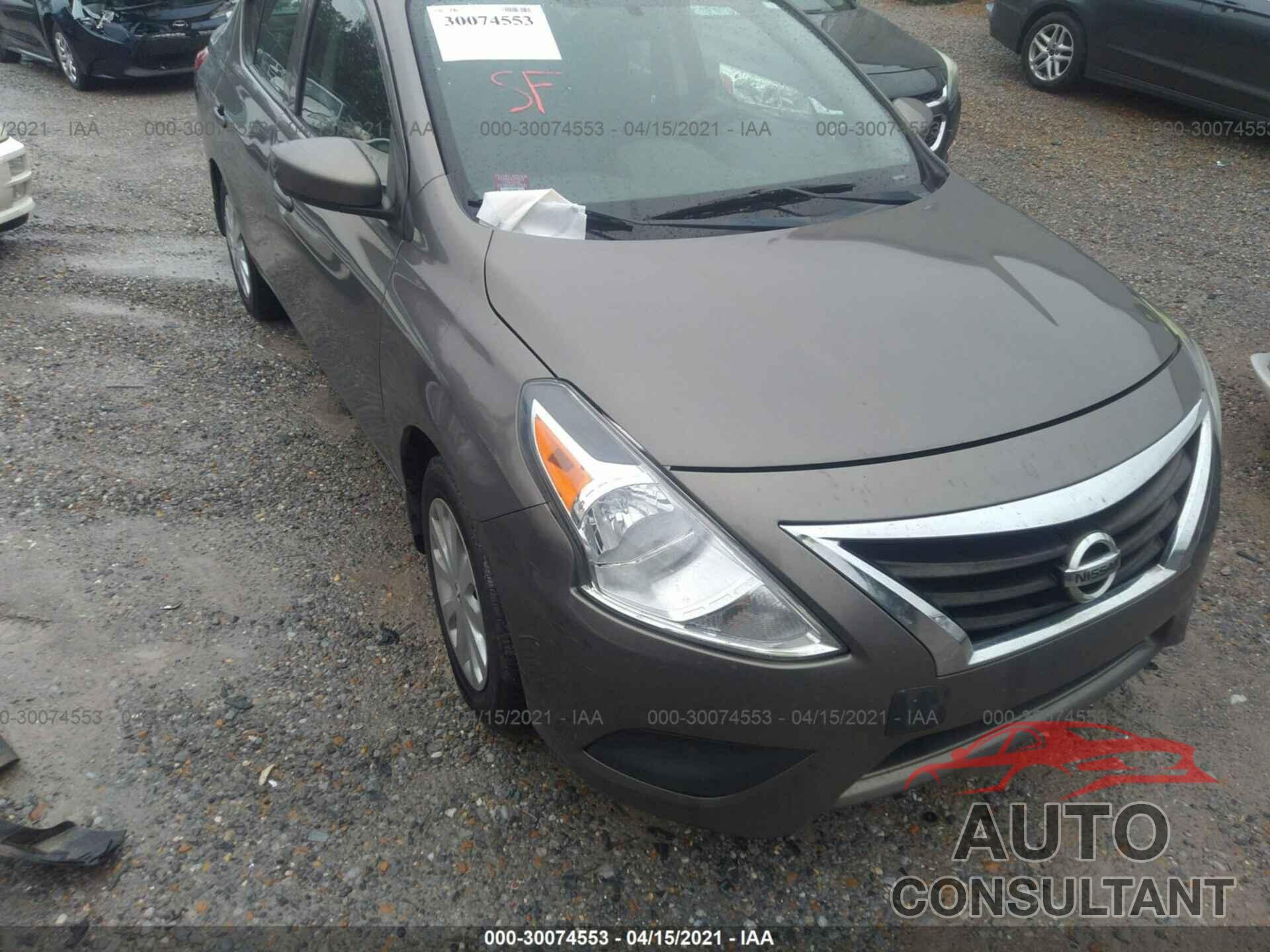 NISSAN VERSA 2016 - 3N1CN7AP3GL828997