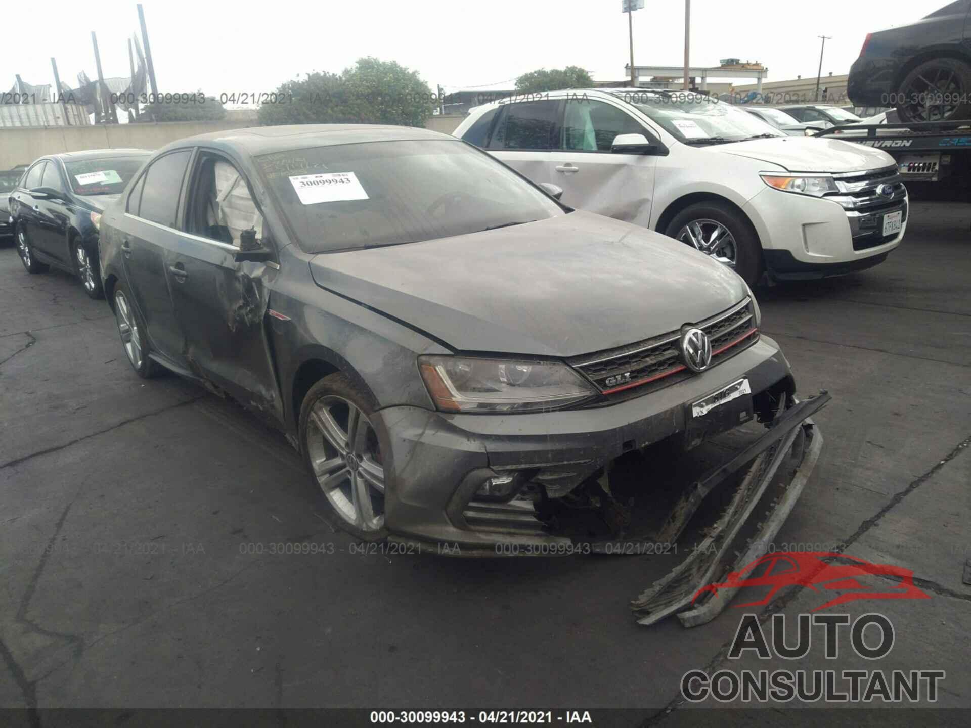 VOLKSWAGEN JETTA 2017 - 3VW4T7AJ1HM401085