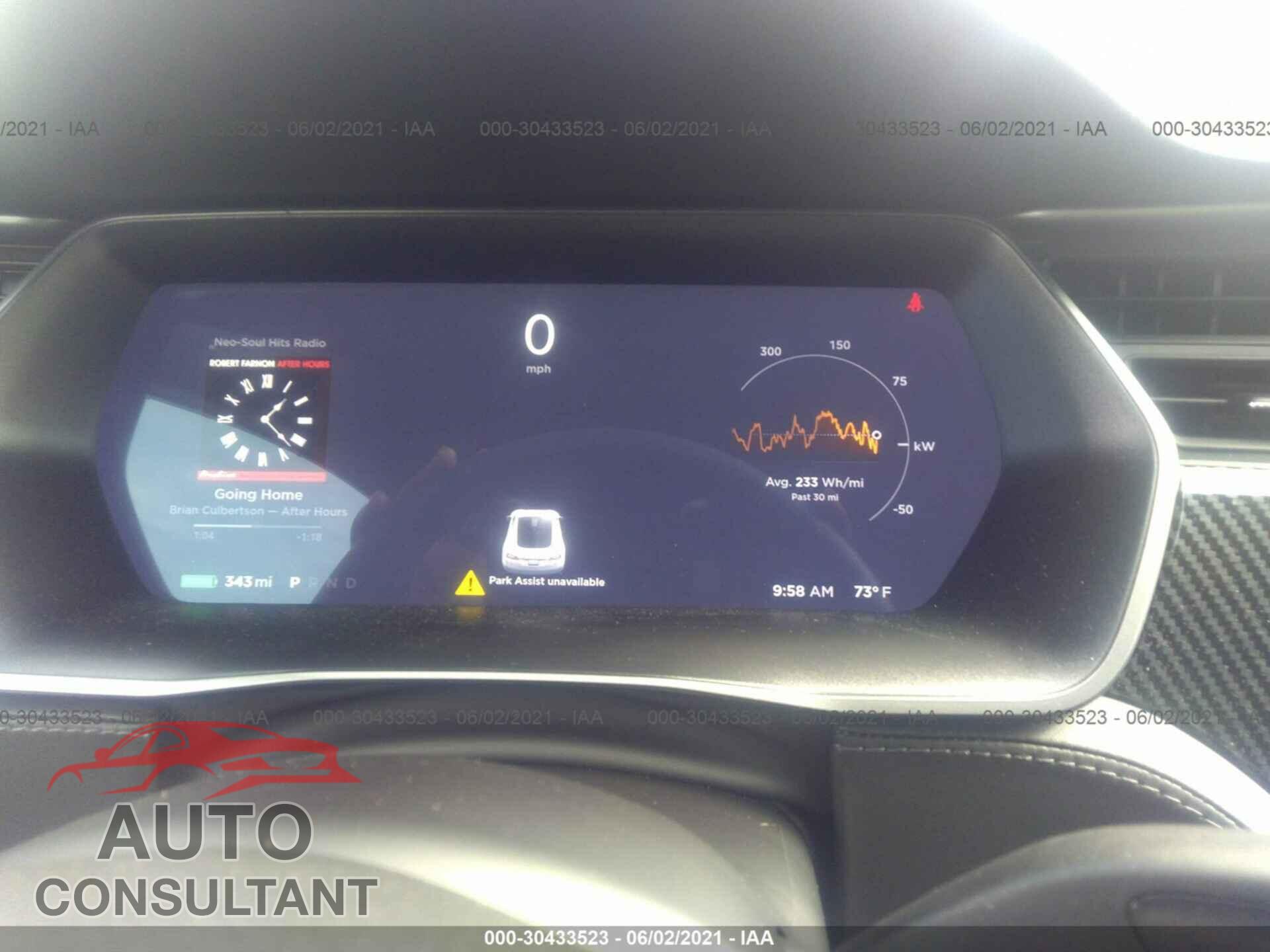 TESLA MODEL S 2020 - 5YJSA1E24LF402695