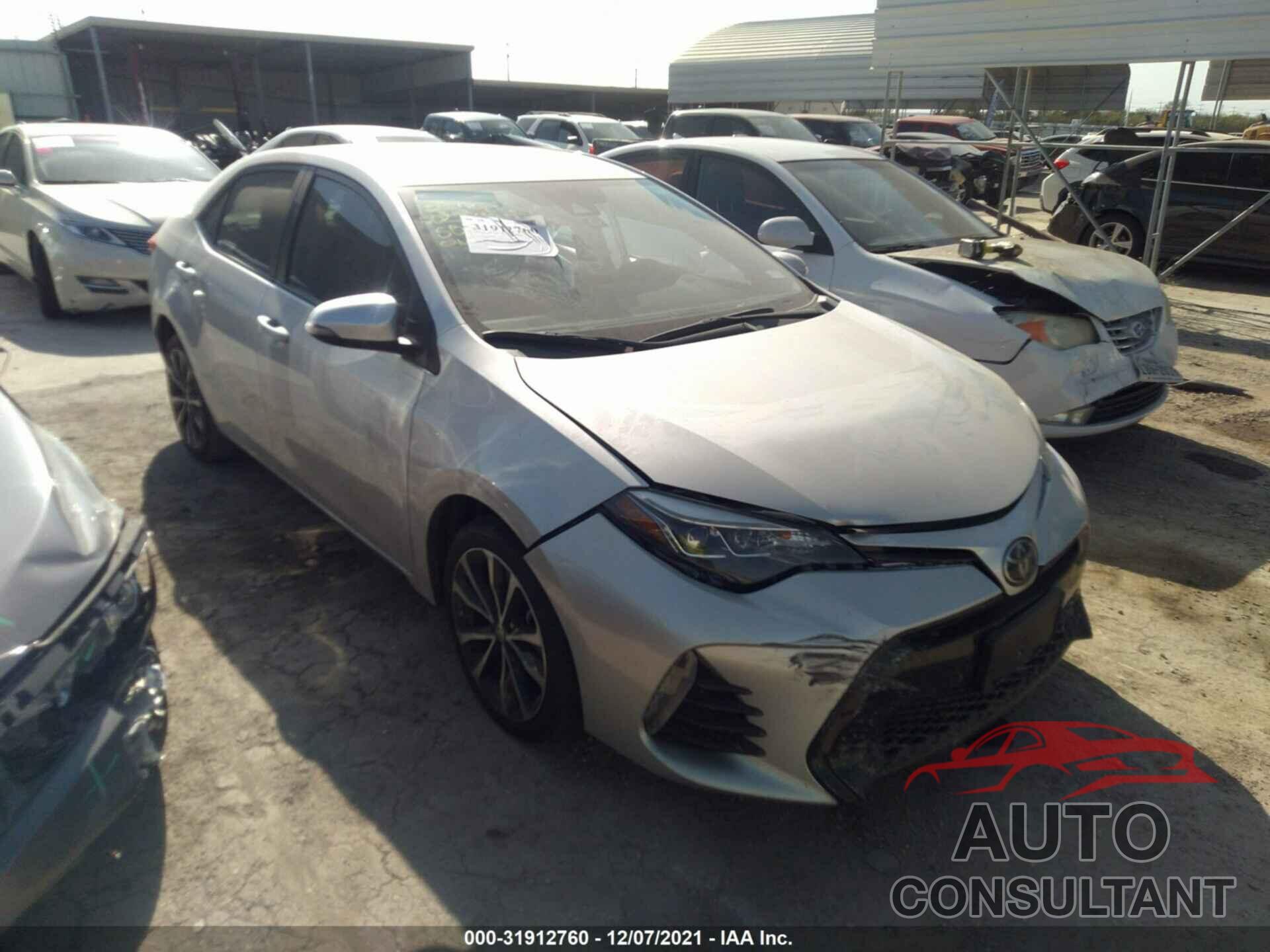 TOYOTA COROLLA 2017 - 5YFBURHE4HP582980