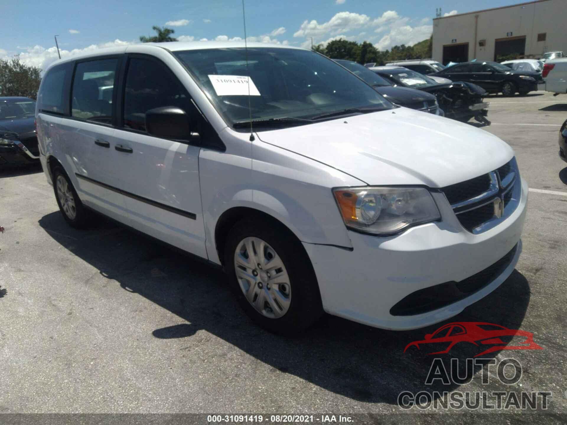 DODGE GRAND CARAVAN 2016 - 2C4RDGBG0GR169840