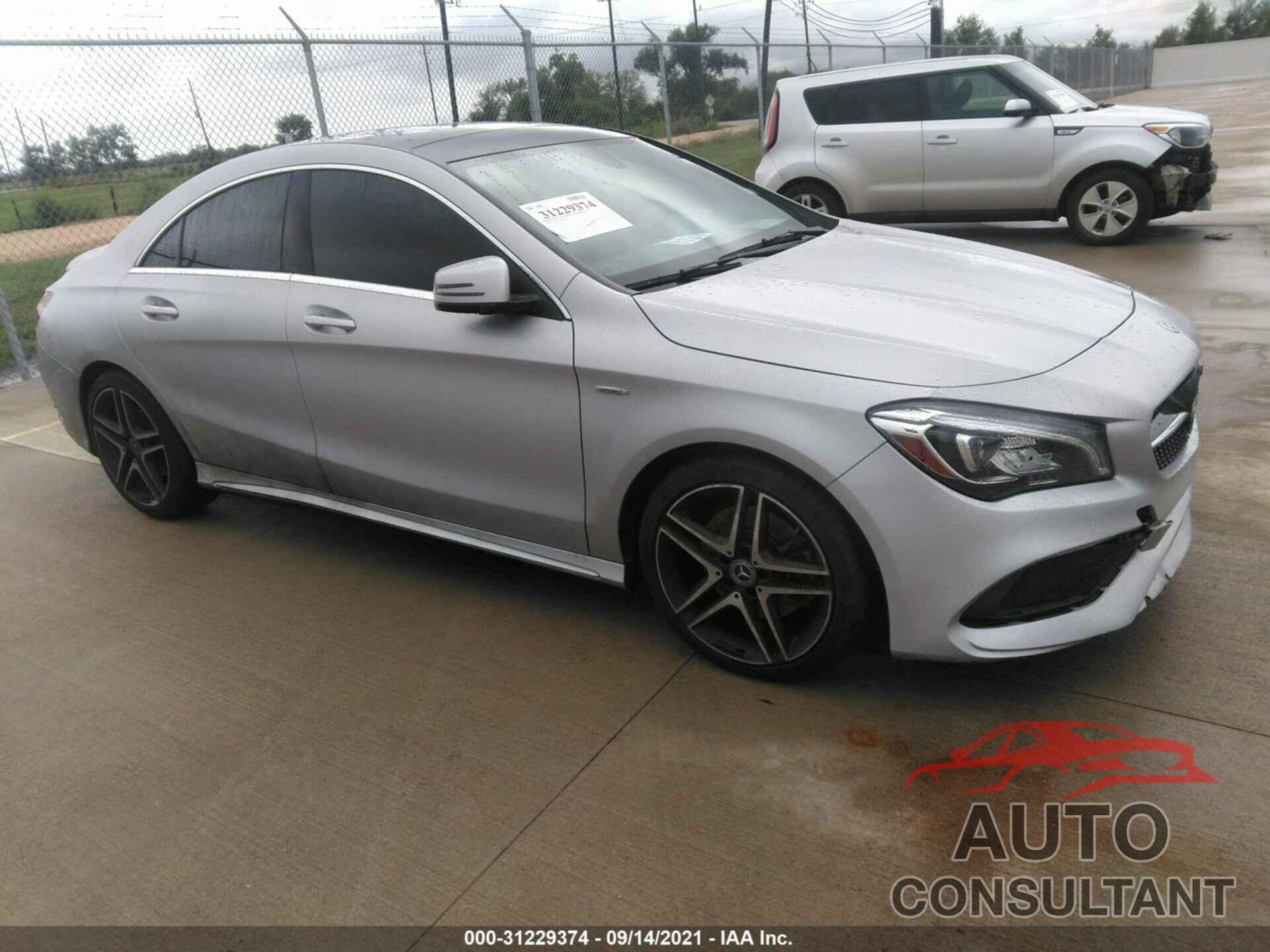 MERCEDES-BENZ CLA 2018 - WDDSJ4EBXJN587695