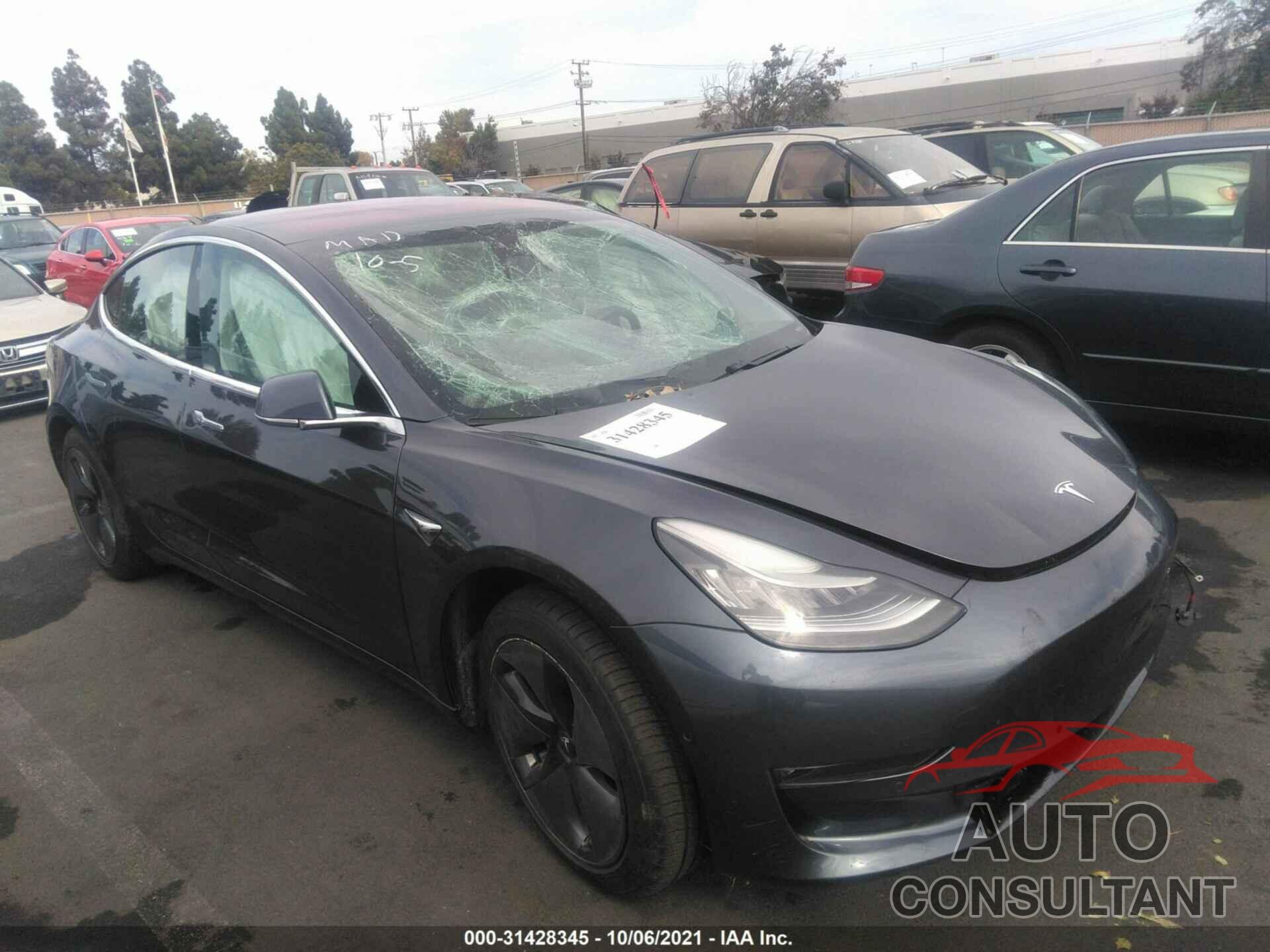 TESLA MODEL 3 2018 - 5YJ3E1EA2JF008612