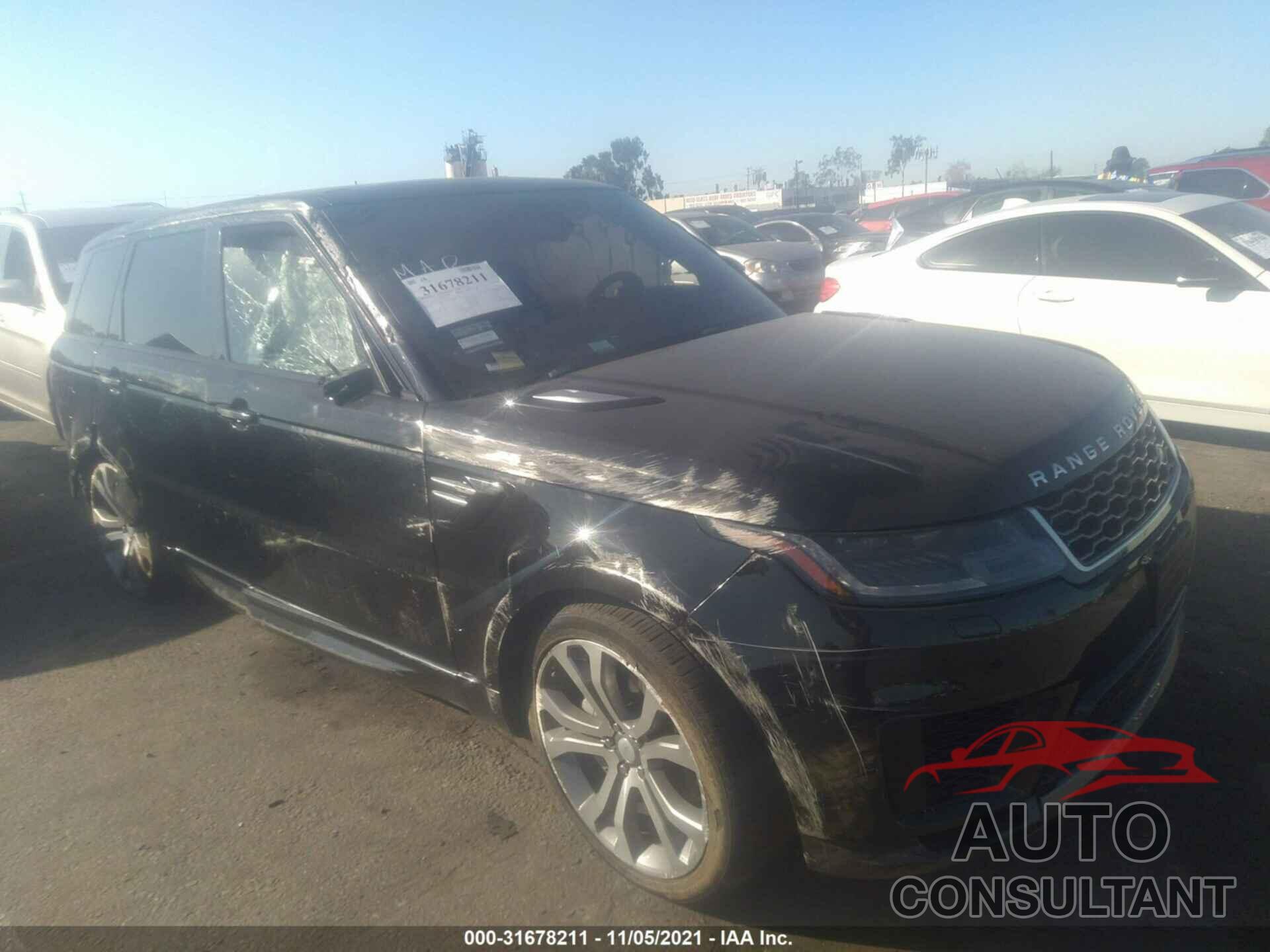 LAND ROVER RANGE ROVER SPORT 2020 - SALWR2SU8LA741631
