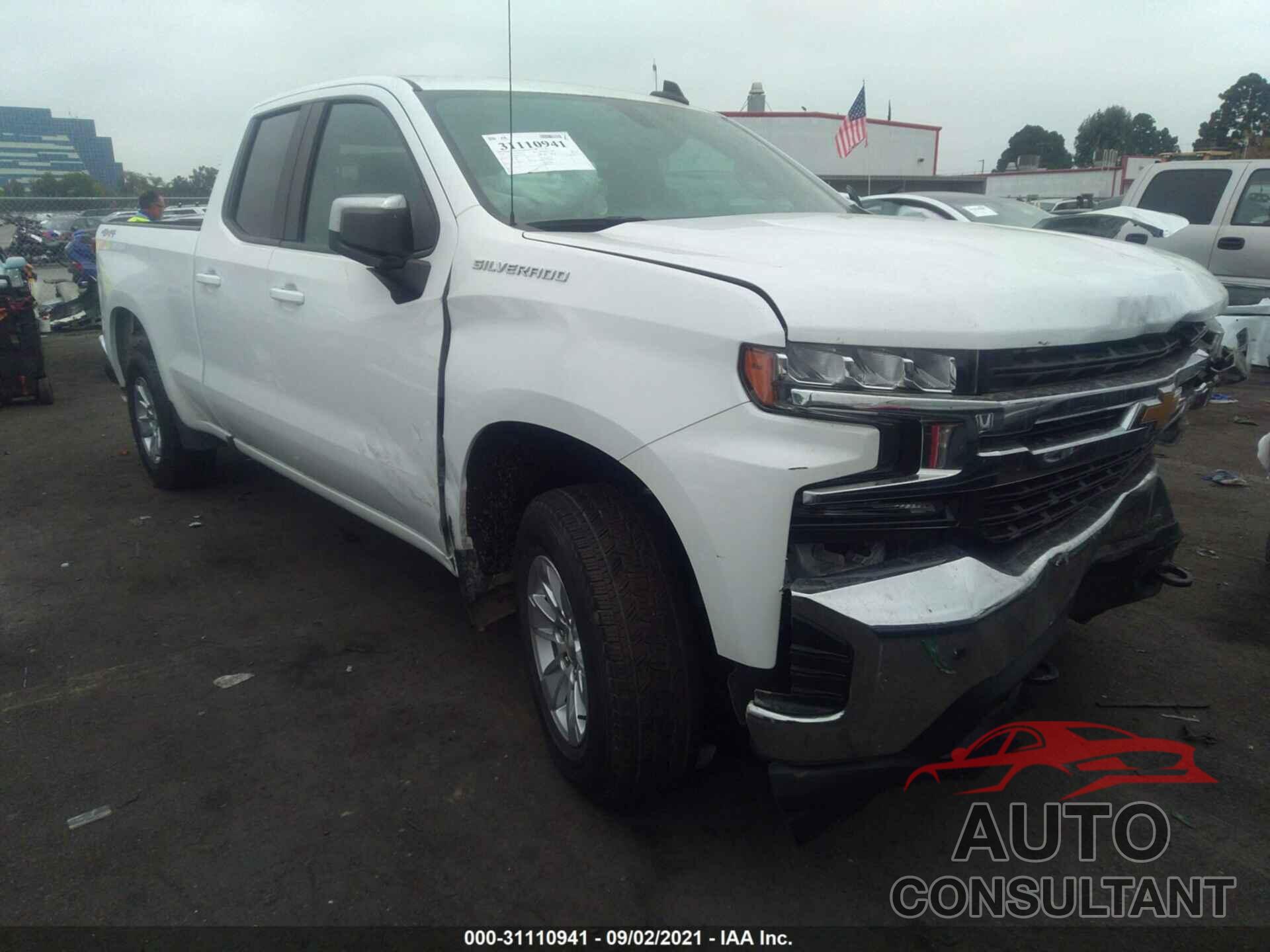 CHEVROLET SILVERADO 1500 2019 - 1GCRYDED9KZ412662