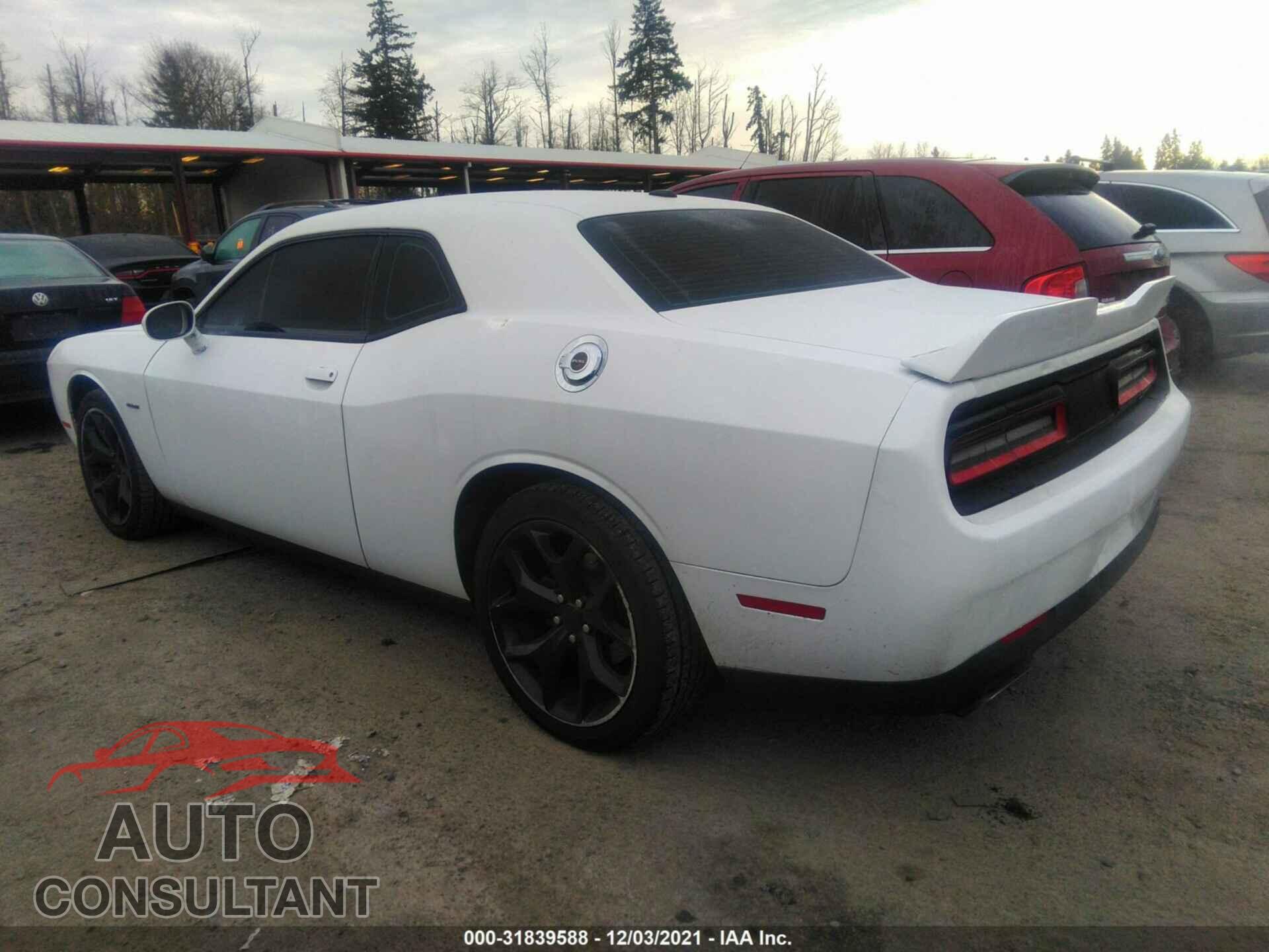 DODGE CHALLENGER 2016 - 2C3CDZBTXGH311765
