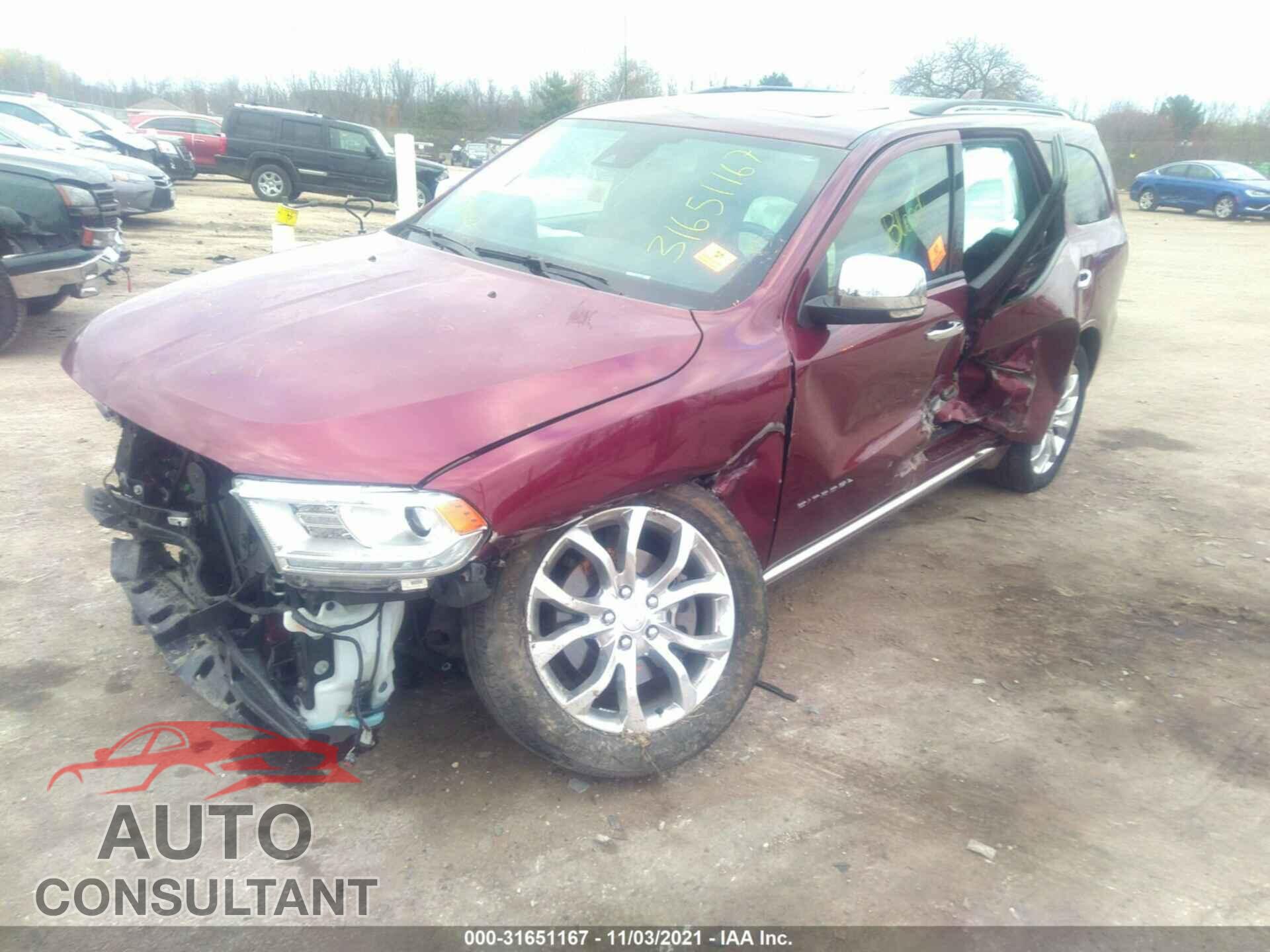 DODGE DURANGO 2017 - 1C4RDJEG9HC945658
