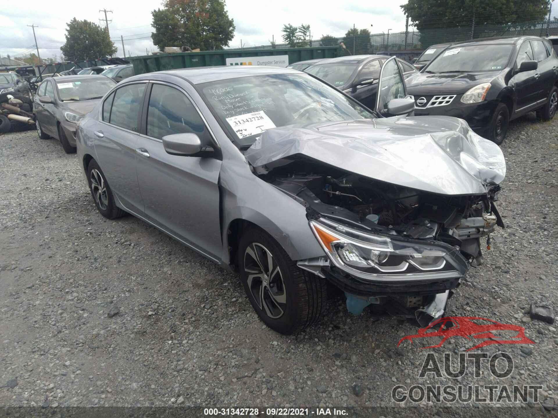 HONDA ACCORD SEDAN 2017 - 1HGCR2F38HA133063