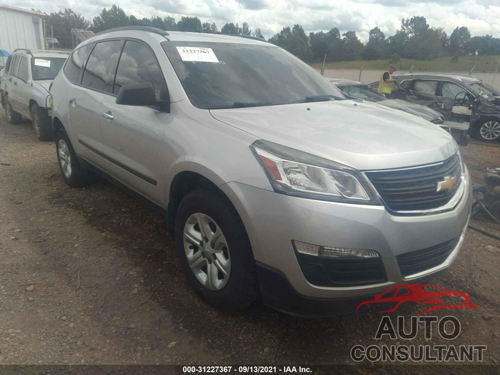 CHEVROLET TRAVERSE 2016 - 1GNKRFKD8GJ143615