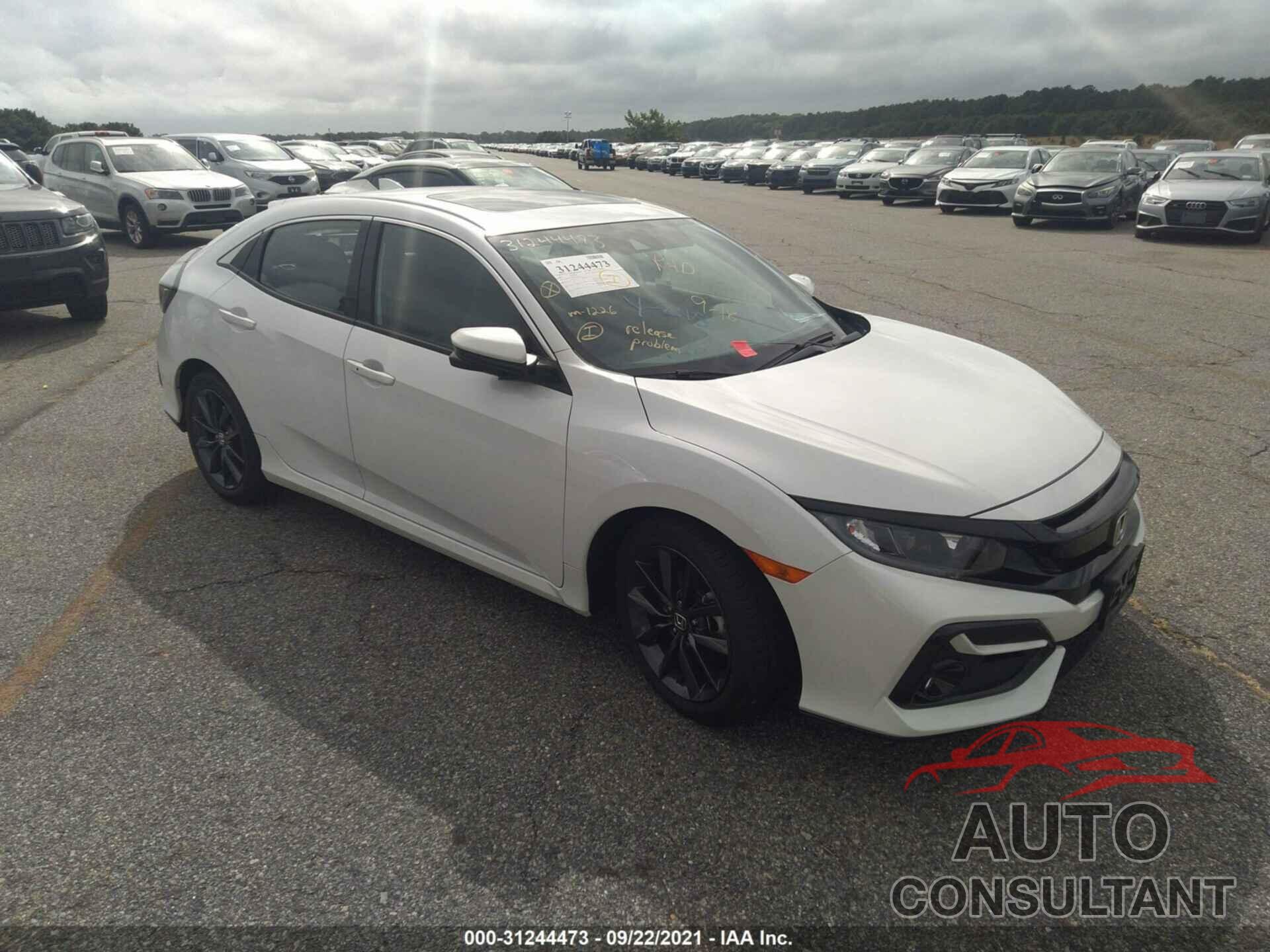 HONDA CIVIC HATCHBACK 2021 - SHHFK7H64MU416502