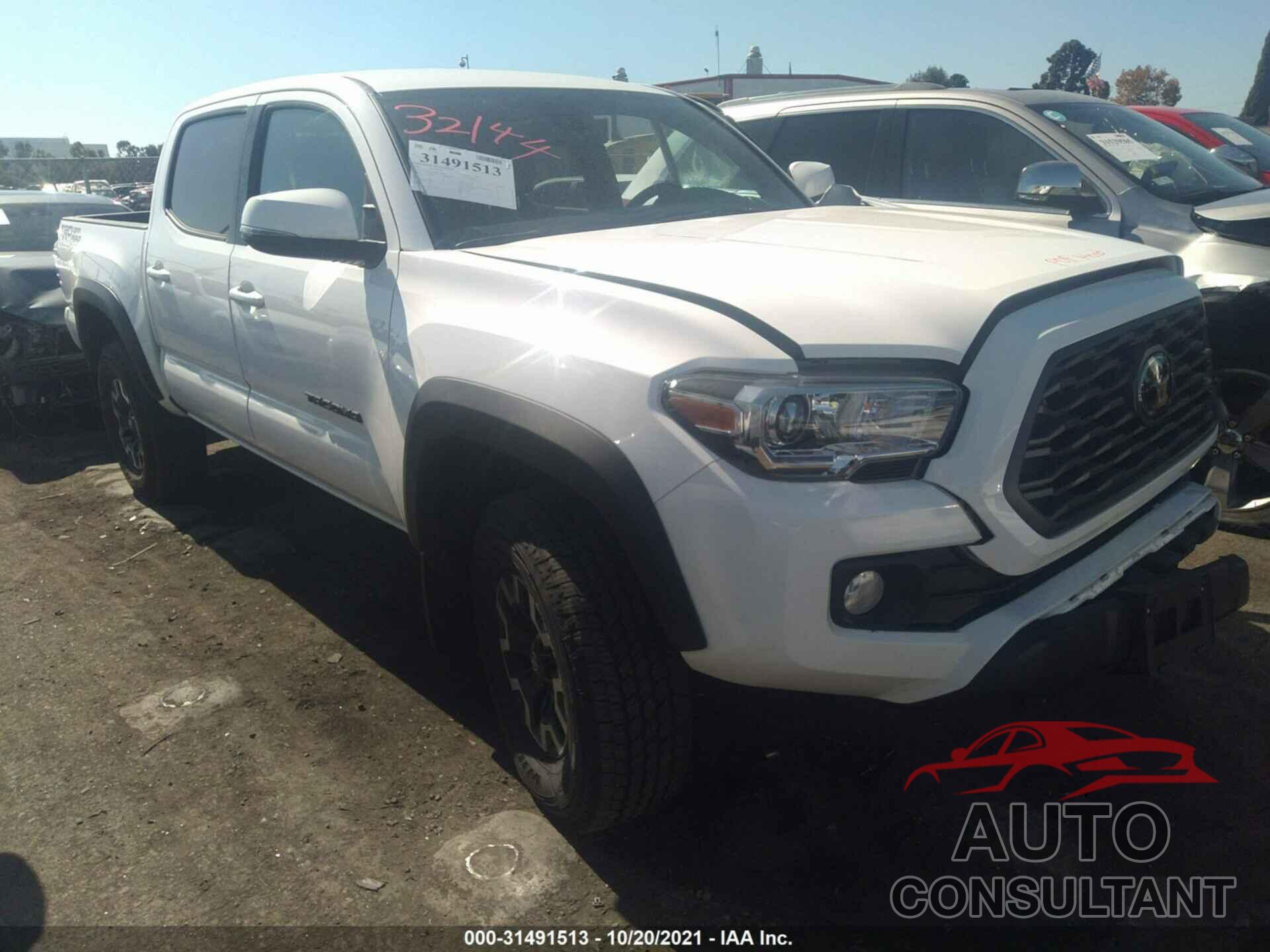 TOYOTA TACOMA 2WD 2021 - 5TFAZ5CN4MX110805