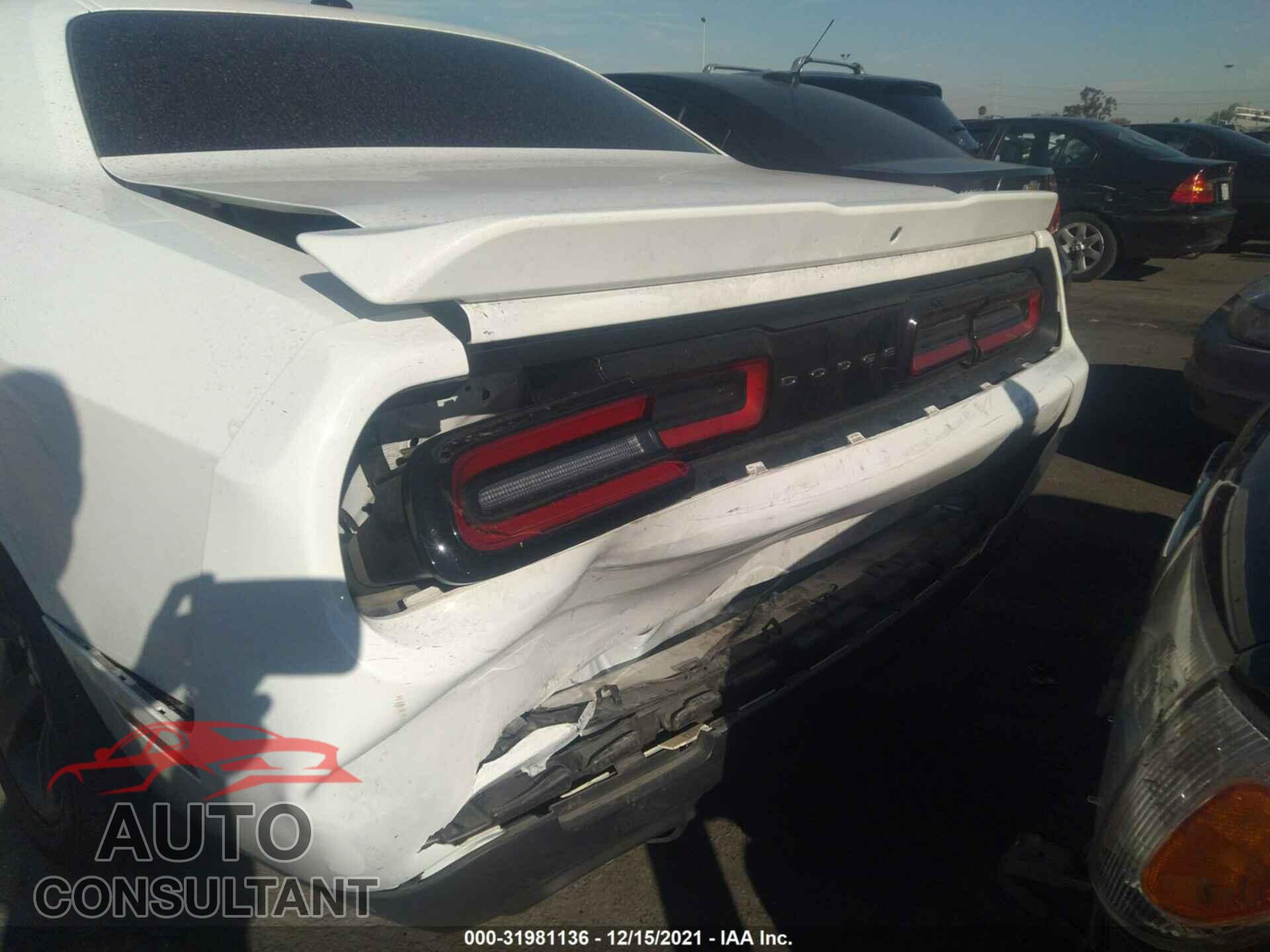 DODGE CHALLENGER 2018 - 2C3CDZAG4JH325334