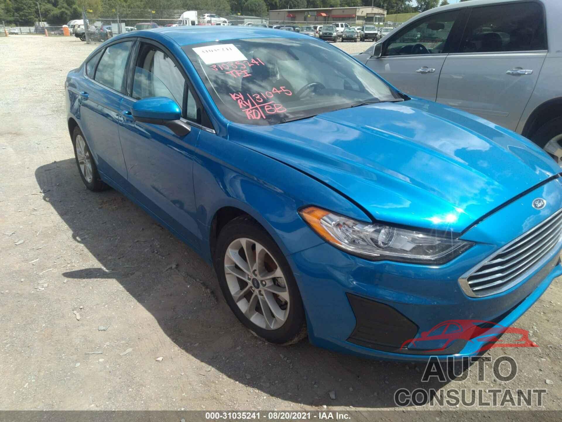 FORD FUSION 2020 - 3FA6P0HD0LR160385