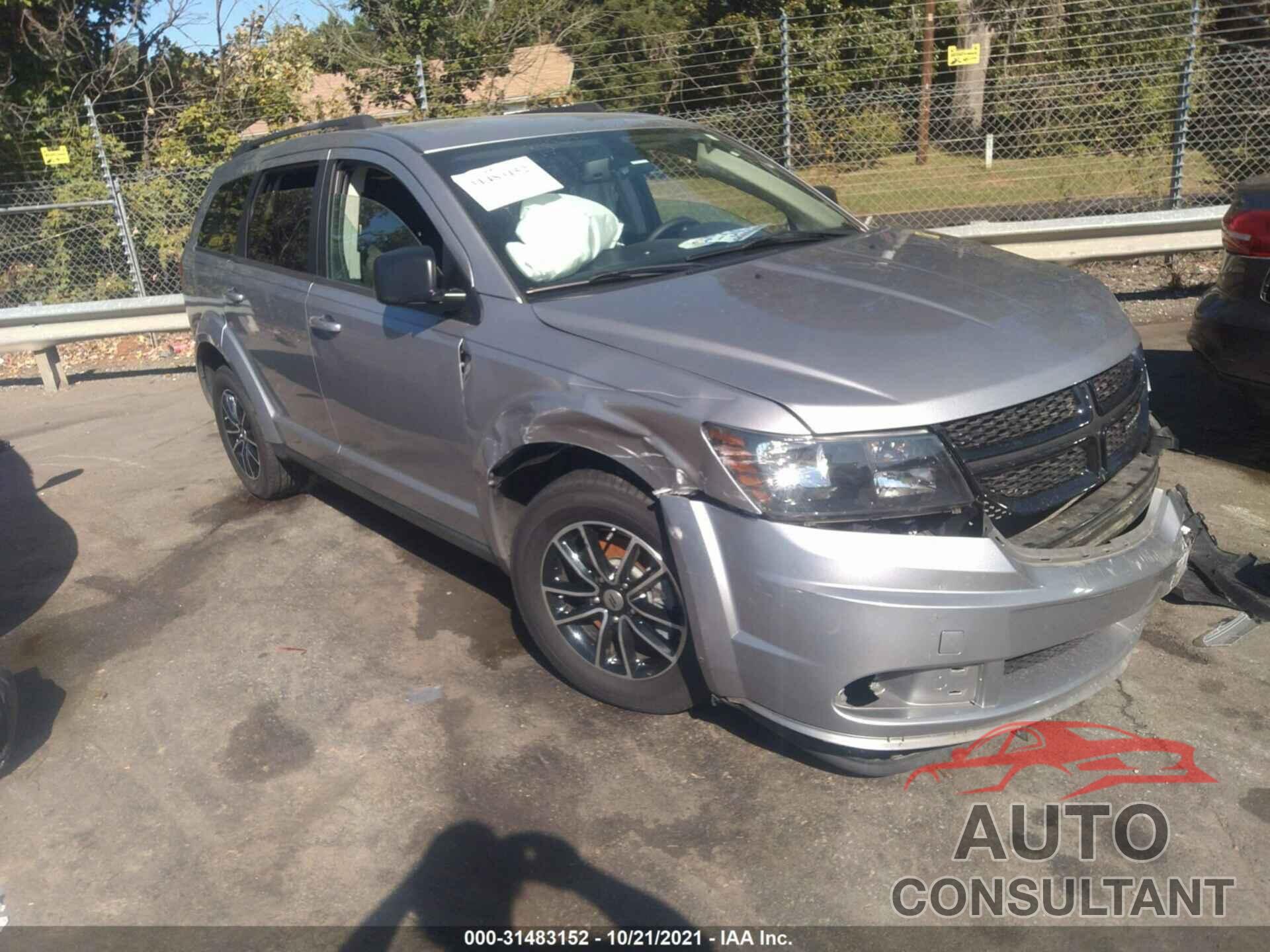 DODGE JOURNEY 2018 - 3C4PDCAB4JT532540