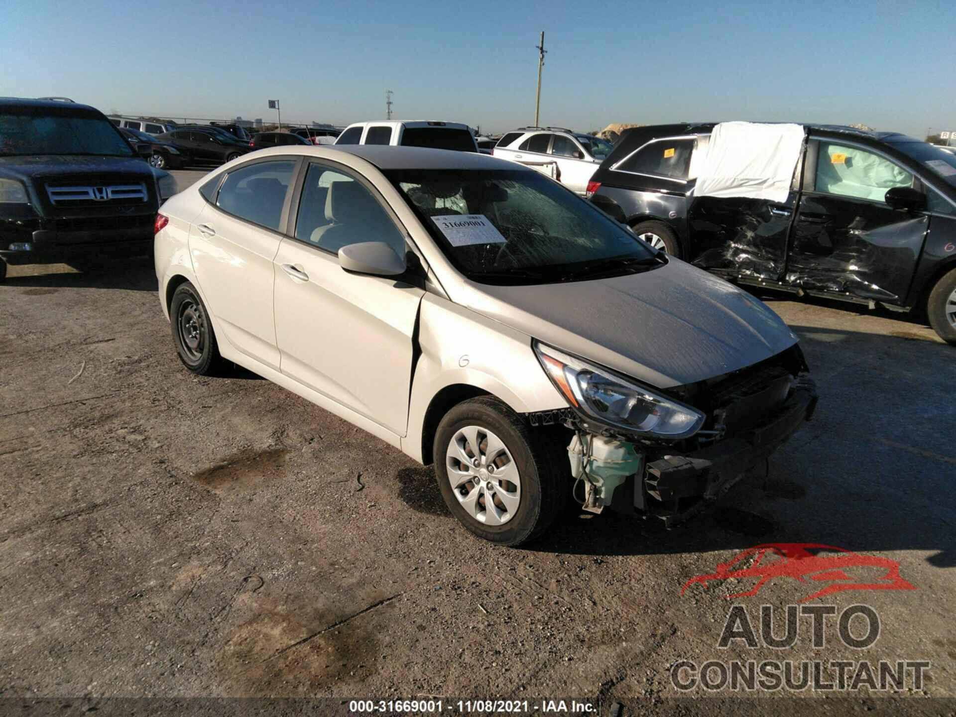 HYUNDAI ACCENT 2016 - KMHCT4AE2GU075691