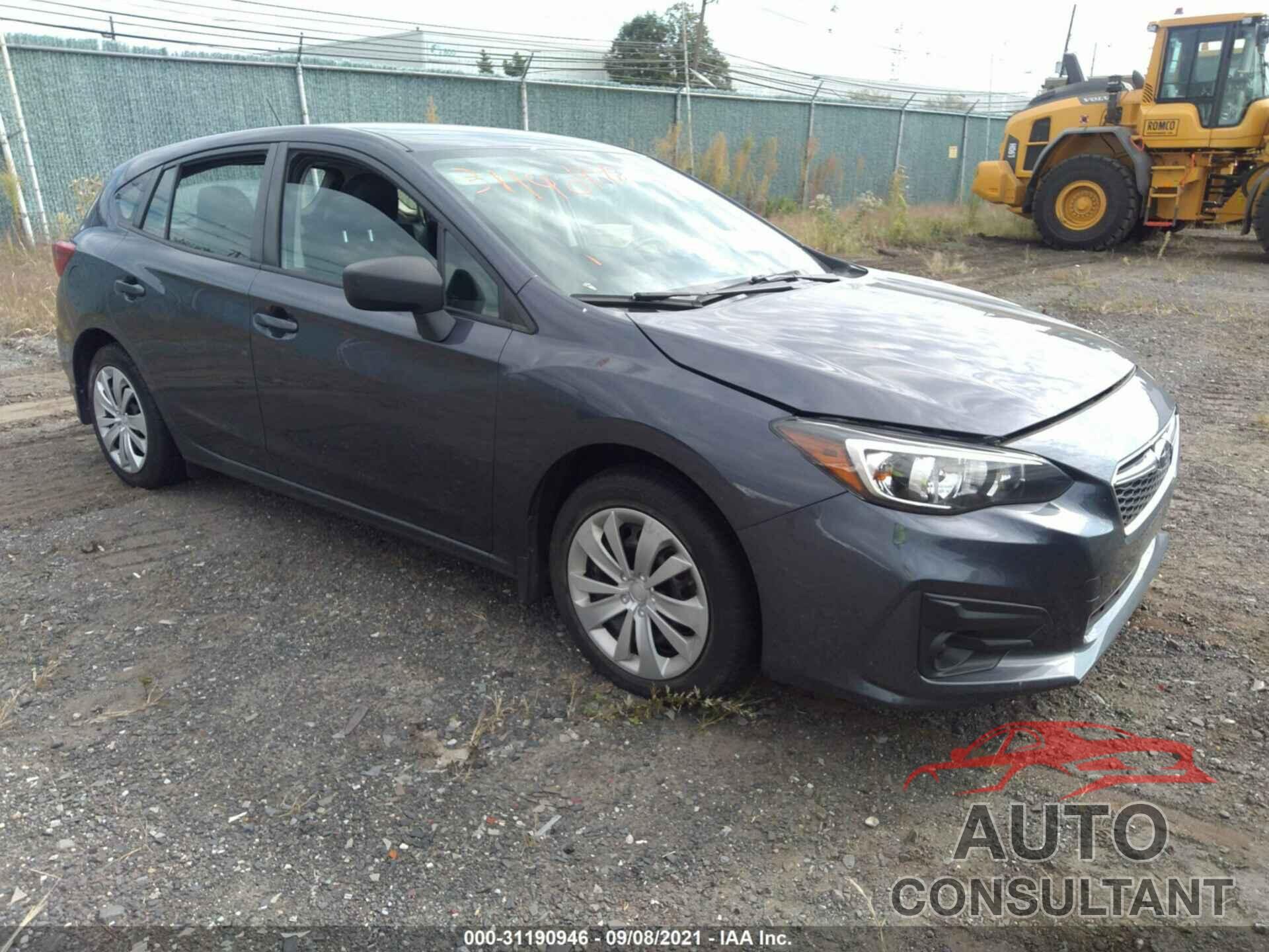 SUBARU IMPREZA 2017 - 4S3GTAA61H3709173