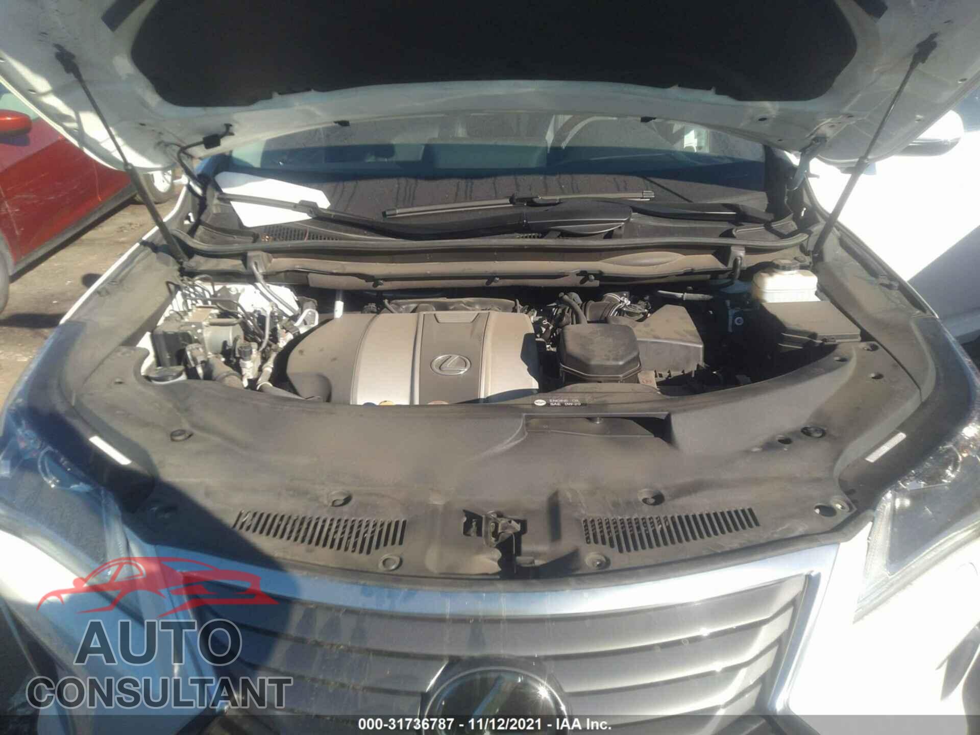 LEXUS RX 2019 - 2T2BZMCA8KC192329