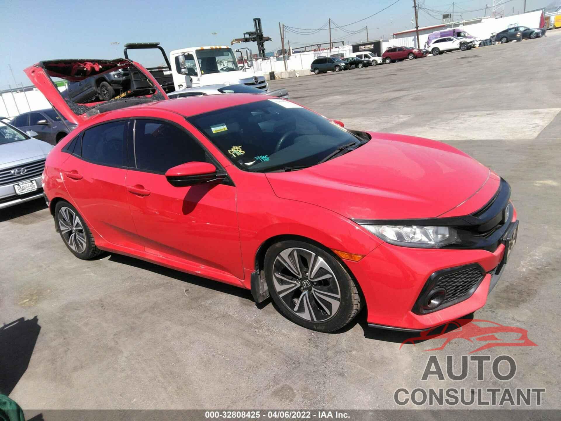 HONDA CIVIC HATCHBACK 2017 - SHHFK7G29HU210872