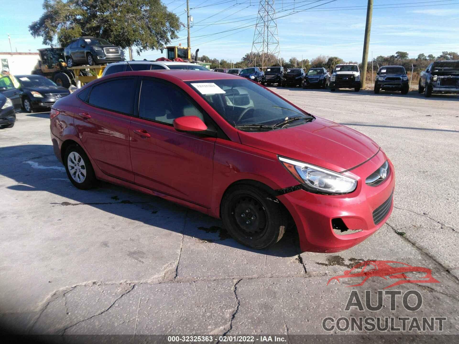 HYUNDAI ACCENT 2016 - KMHCT4AE0GU992080