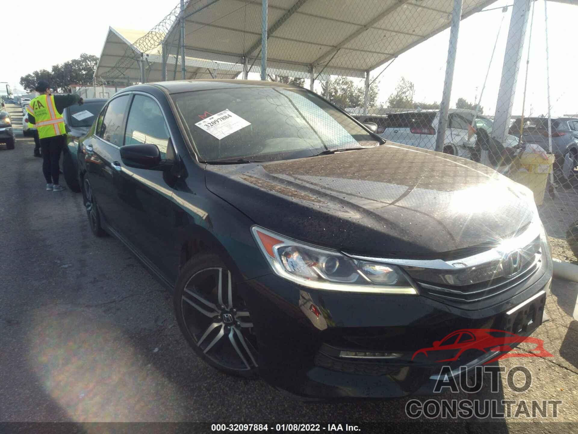 HONDA ACCORD SEDAN 2016 - 1HGCR2F59GA220325
