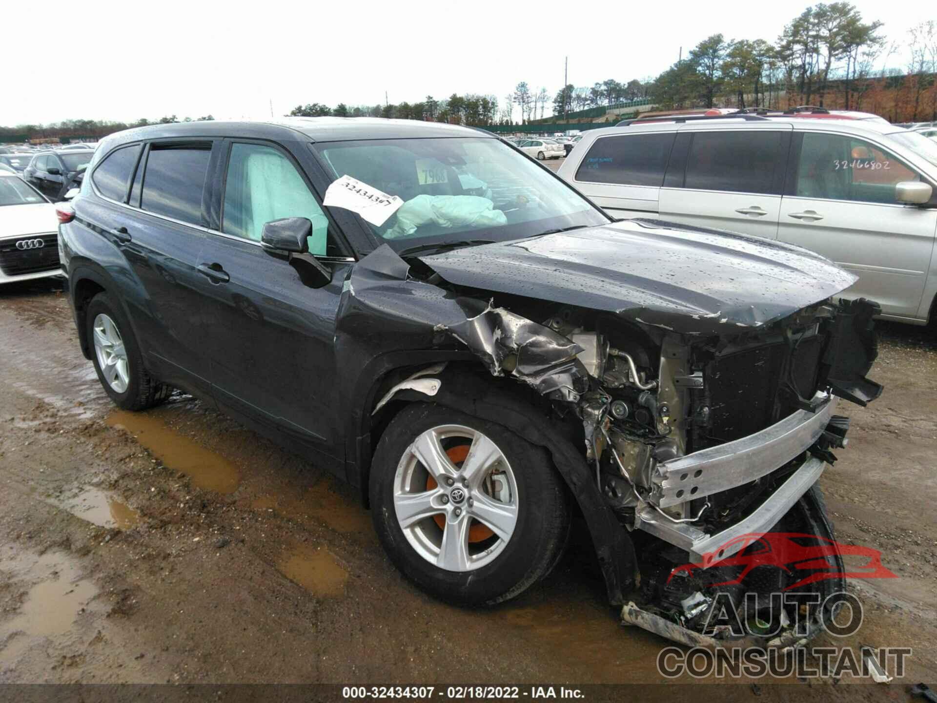 TOYOTA HIGHLANDER 2021 - 5TDCZRBH8MS095940