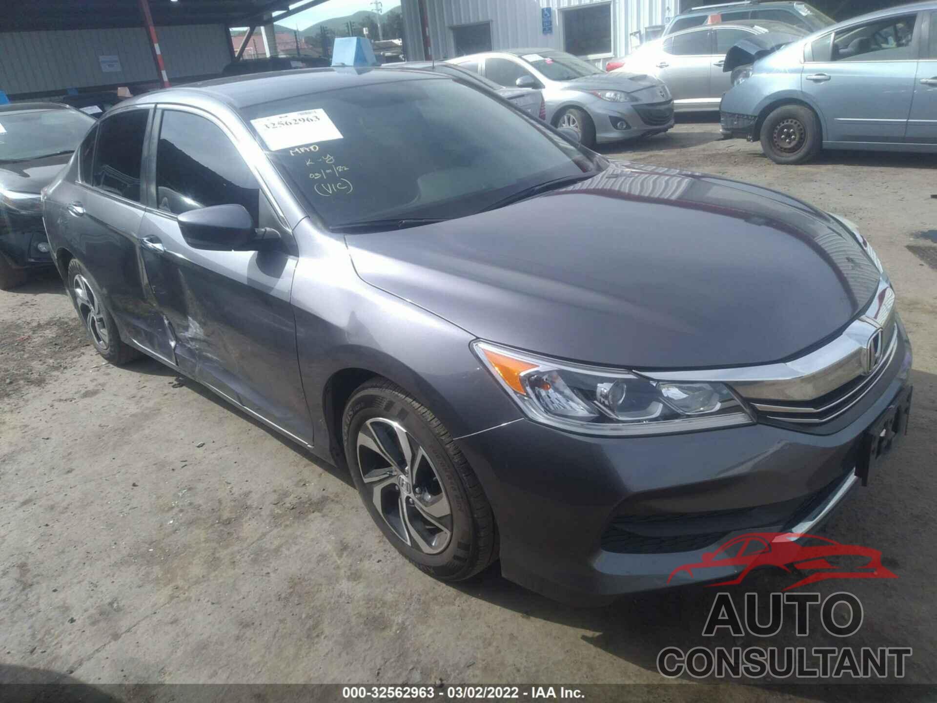 HONDA ACCORD SEDAN 2016 - 1HGCR2F39GA099827