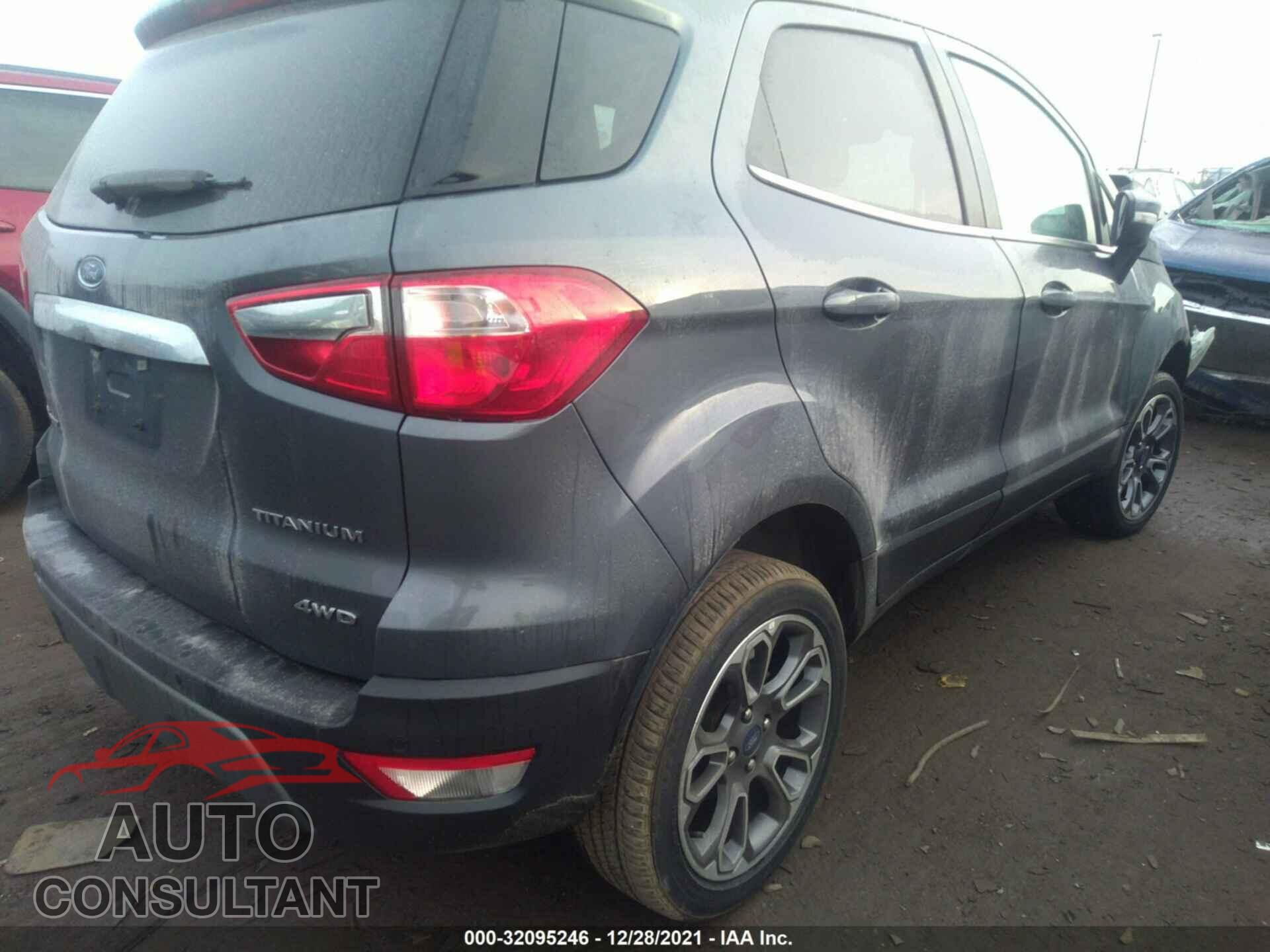 FORD ECOSPORT 2020 - MAJ6S3KL3LC367559