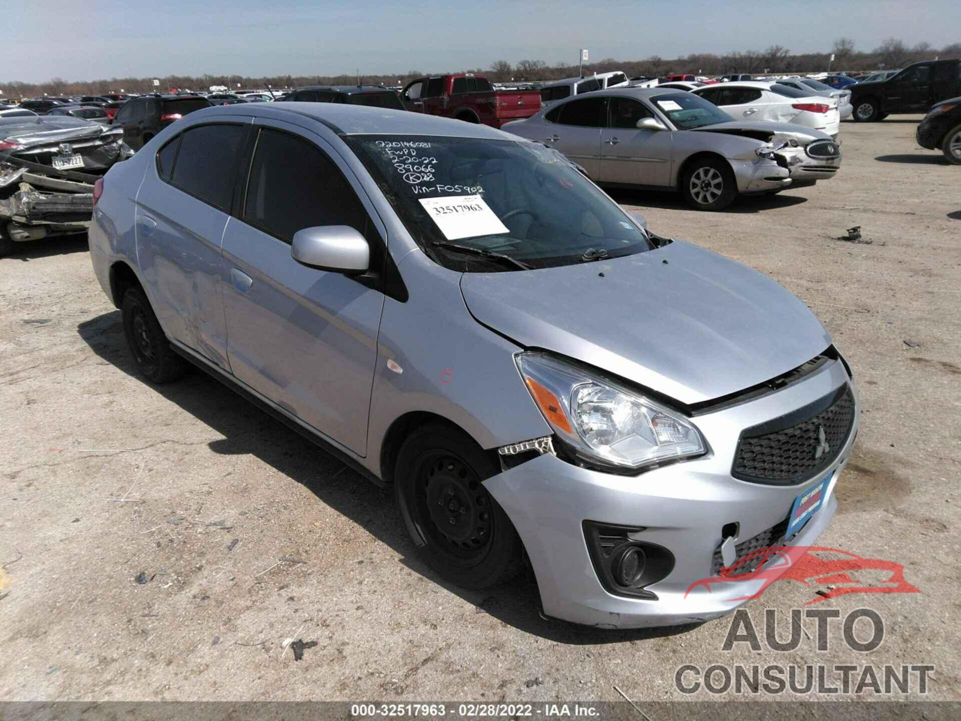 MITSUBISHI MIRAGE G4 2020 - ML32F3FJ4LHF05902