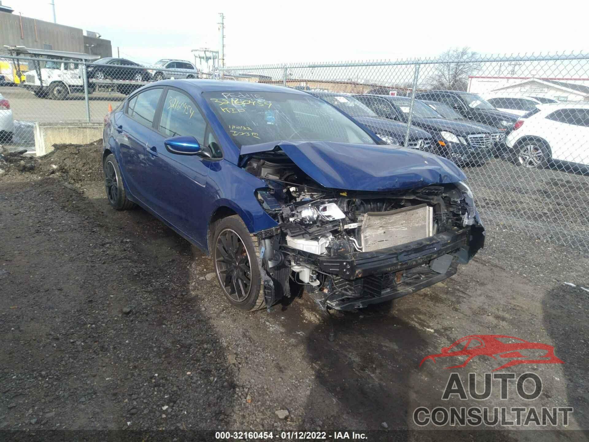 KIA FORTE 2017 - 3KPFK4A78HE048534