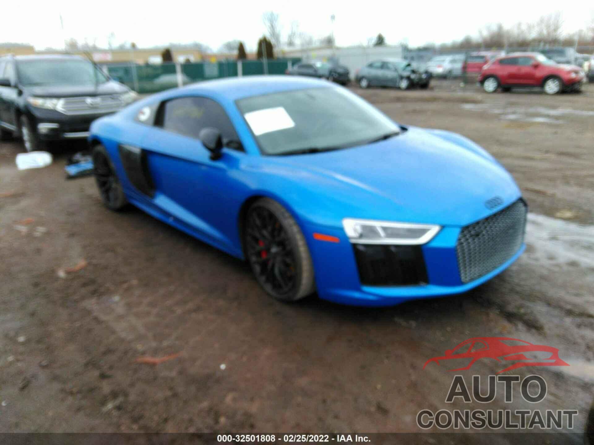 AUDI R8 2017 - WUAKBAFXXH7901444