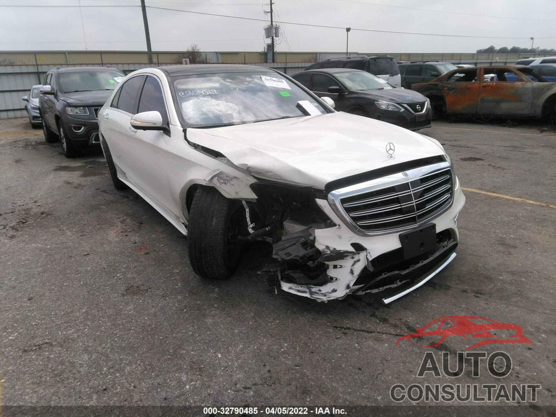 MERCEDES-BENZ S-CLASS 2019 - WDDUG8DB2KA432194