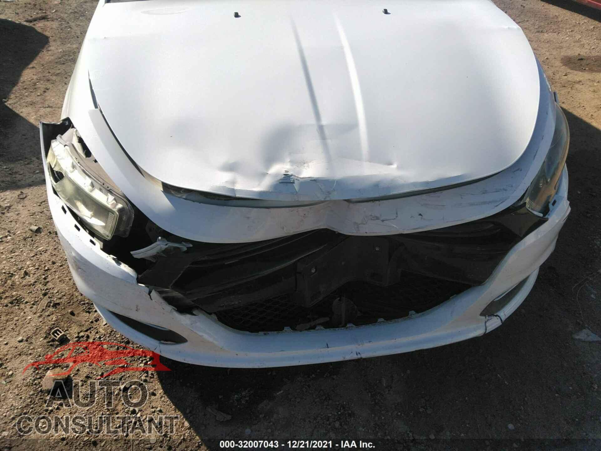 DODGE DART 2016 - 1C3CDFAA1GD585111