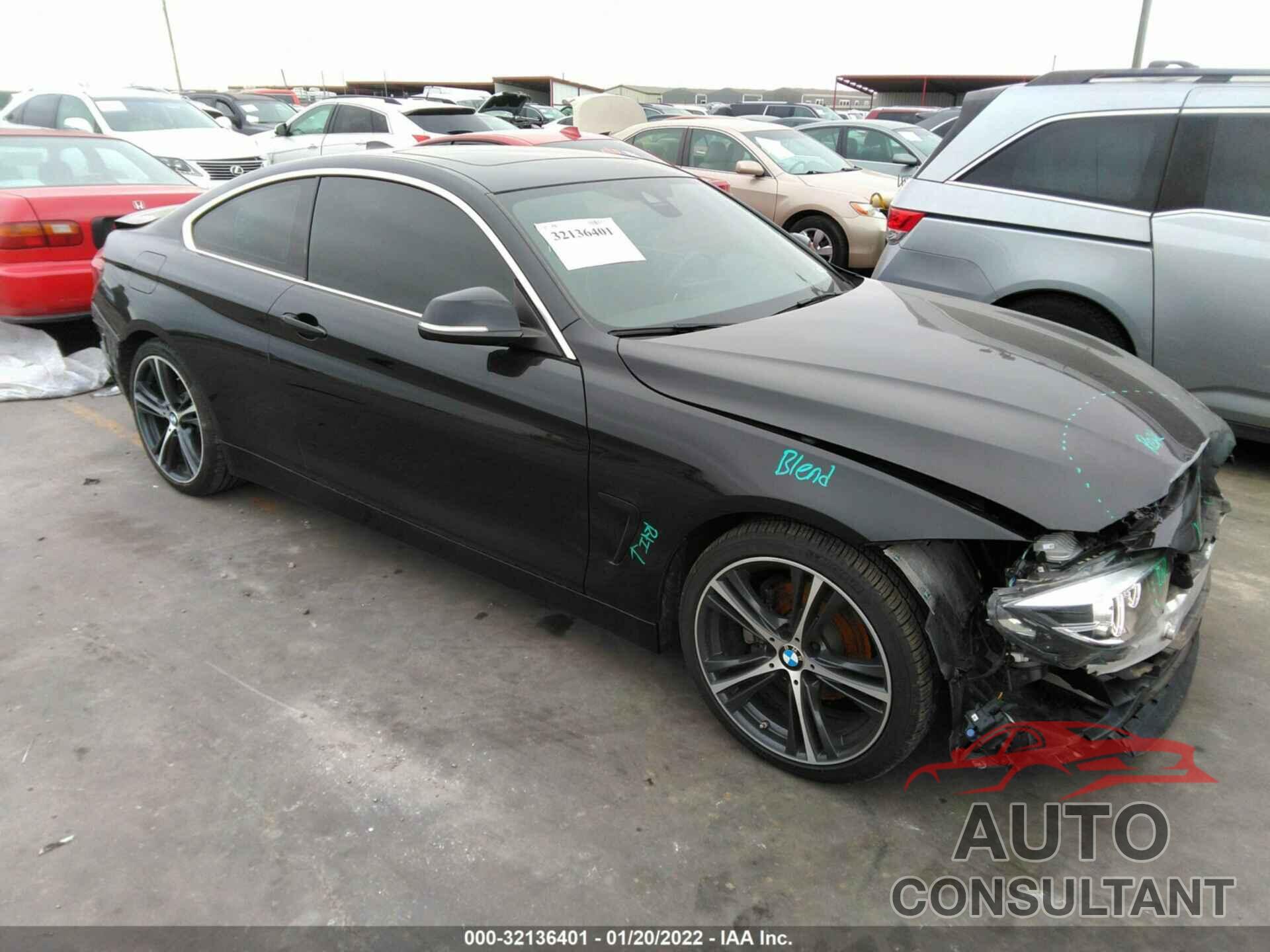 BMW 4 SERIES 2020 - WBA4W3C03LAG91701