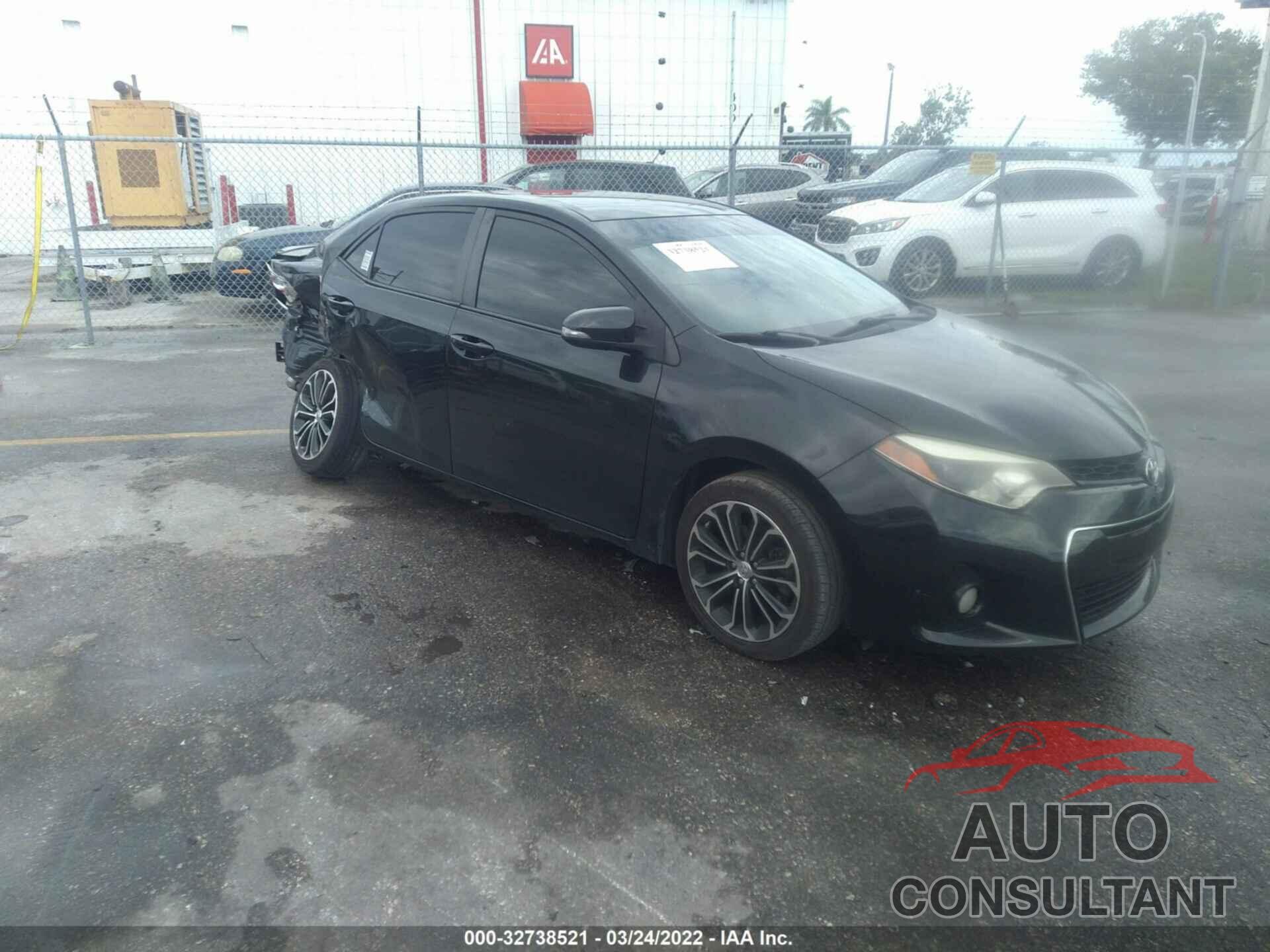 TOYOTA COROLLA 2016 - 5YFBURHE0GP376568