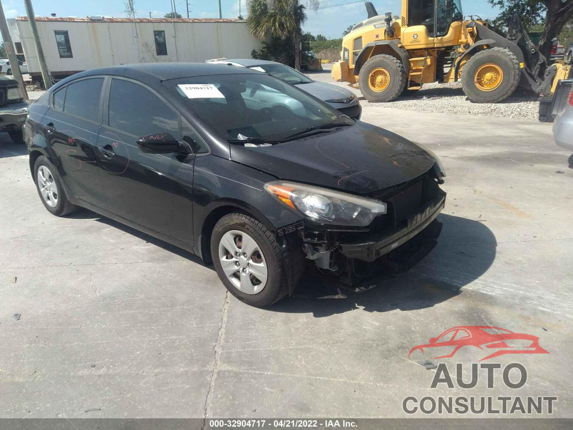 KIA FORTE 2016 - KNAFK4A69G5554288