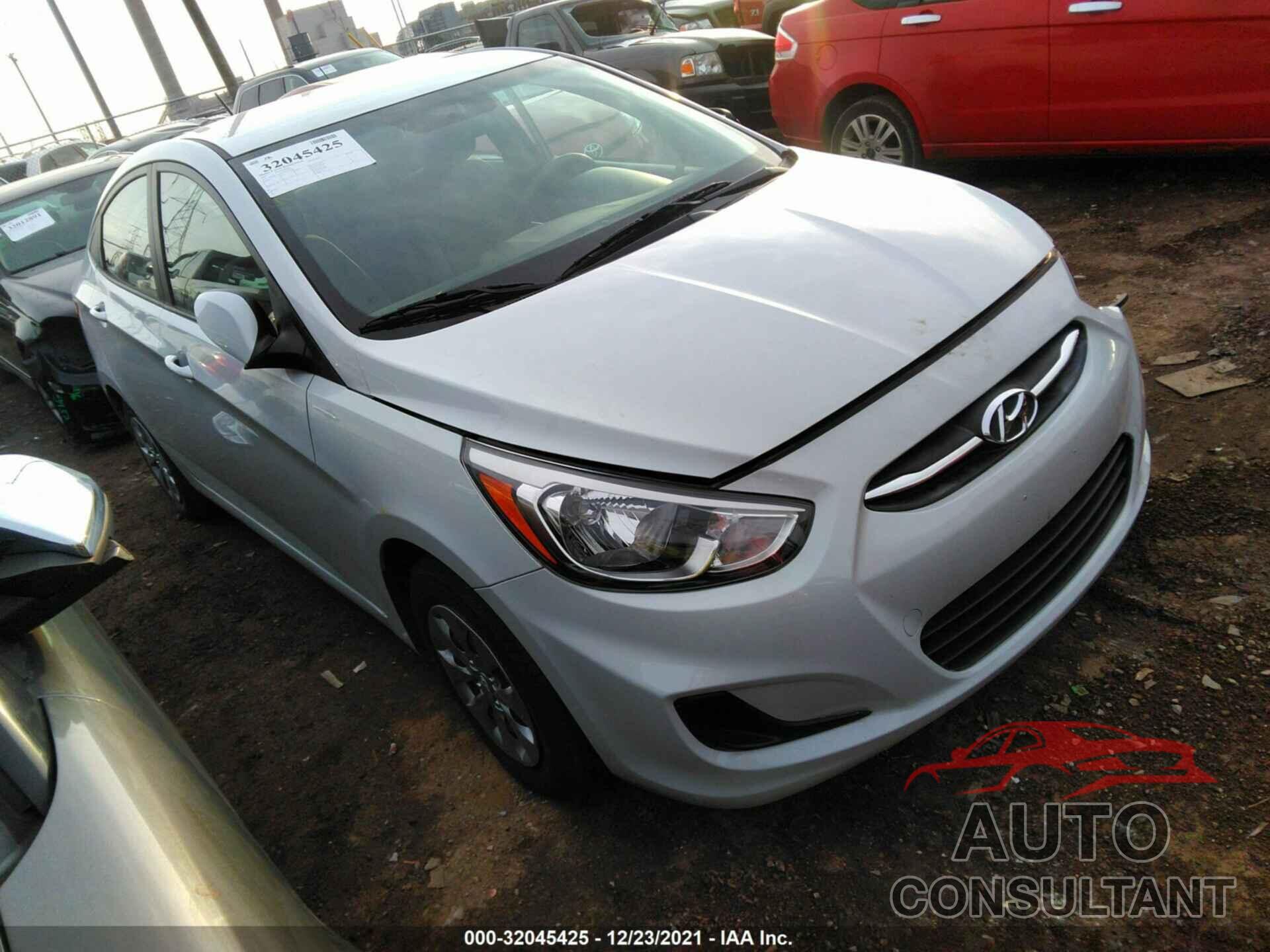 HYUNDAI ACCENT 2017 - KMHCT4AE5HU376330