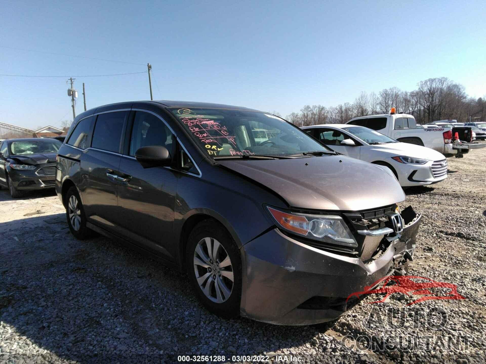 HONDA ODYSSEY 2016 - 5FNRL5H6XGB012754