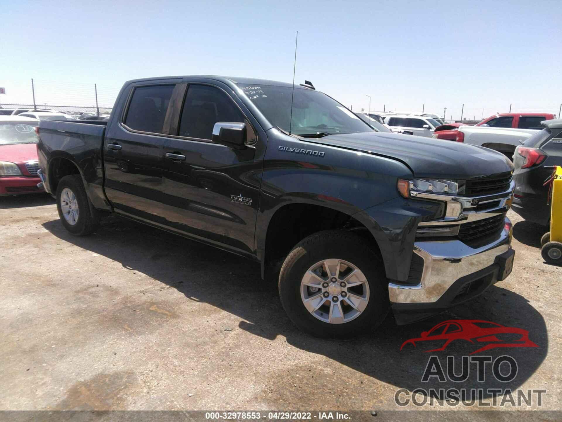 CHEVROLET SILVERADO 1500 2020 - 3GCPWCED0LG279332