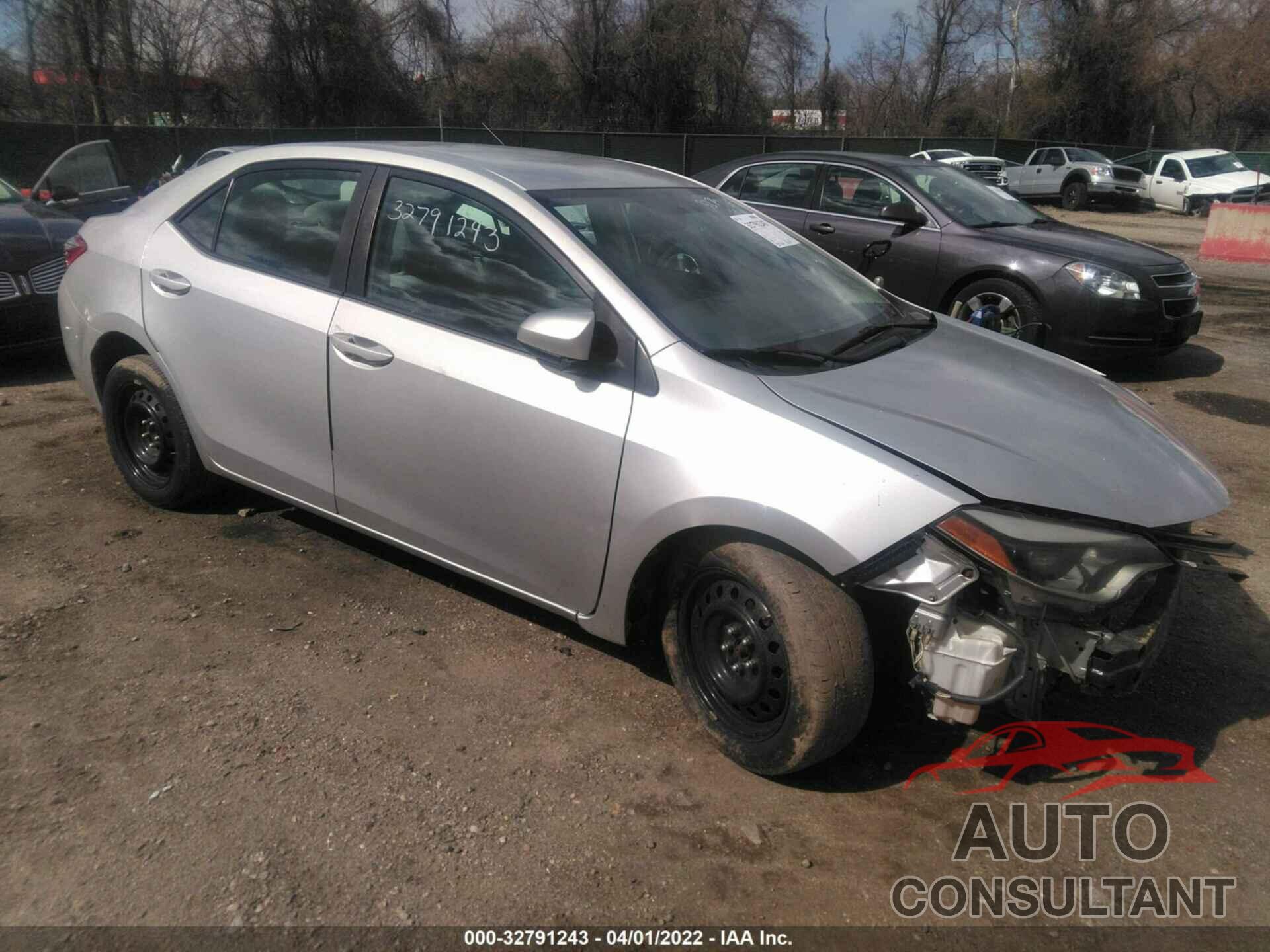 TOYOTA COROLLA 2016 - 2T1BURHEXGC662105