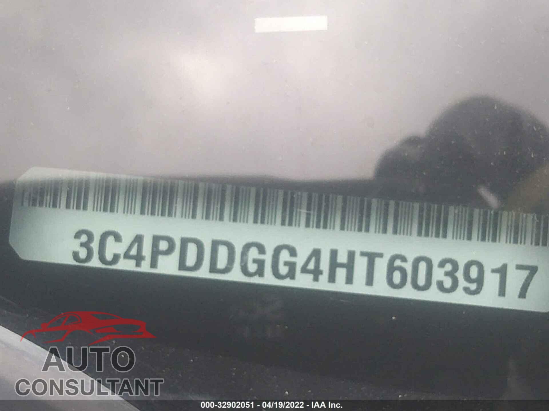 DODGE JOURNEY 2017 - 3C4PDDGG4HT603917