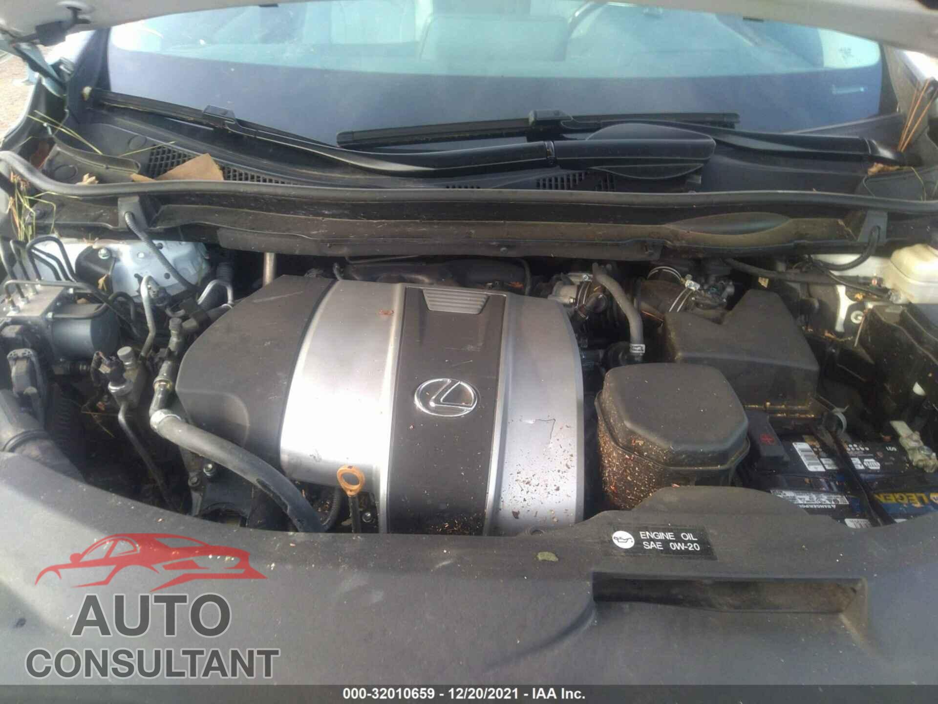 LEXUS RX 2017 - 2T2ZZMCA6HC089675