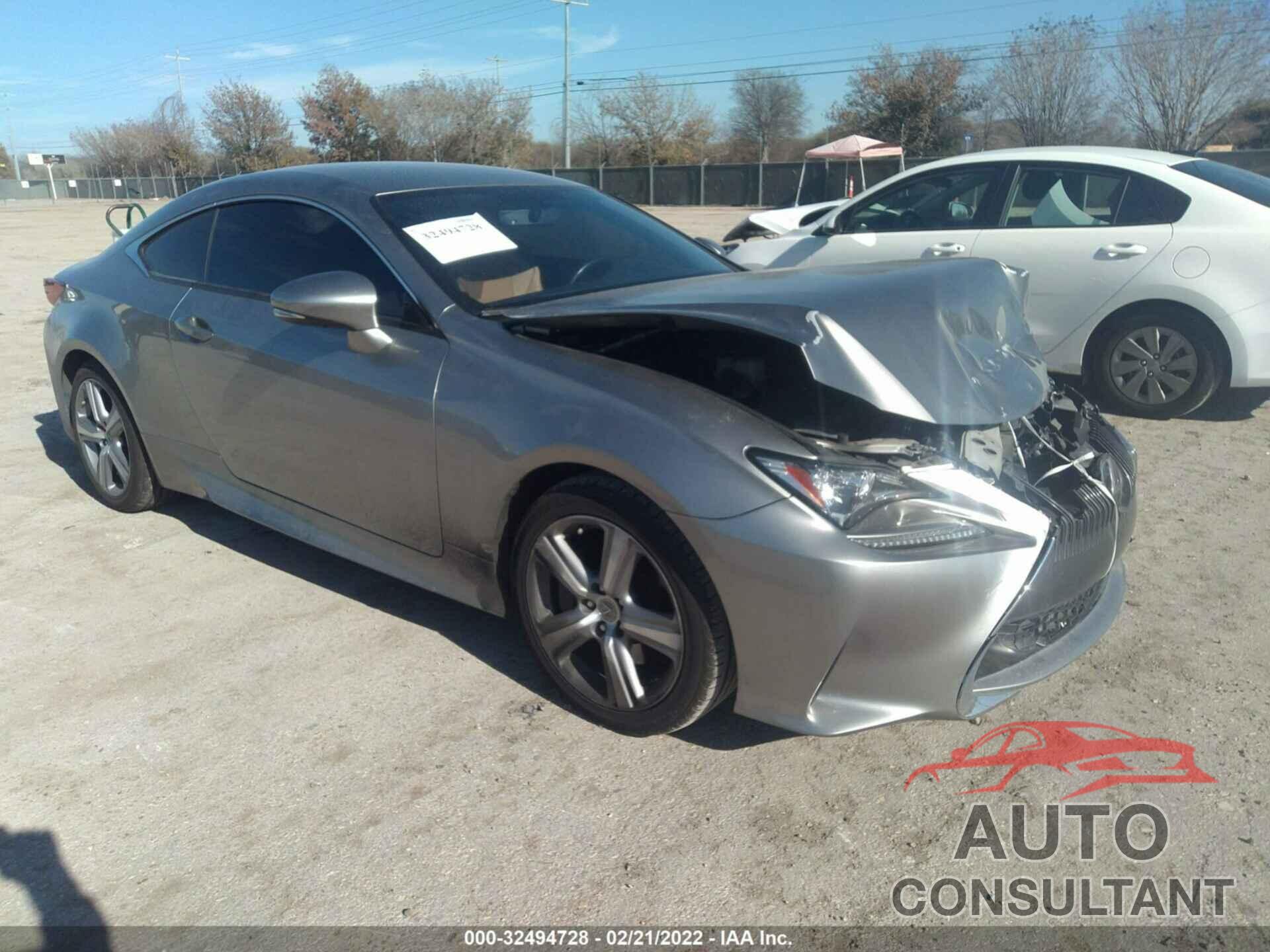 LEXUS RC 200T 2016 - JTHHA5BC6G5000763