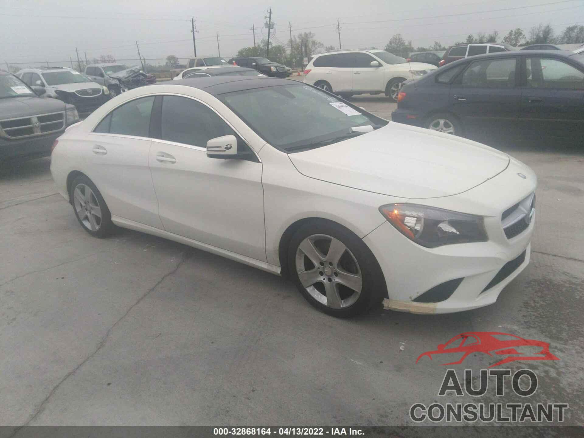 MERCEDES-BENZ CLA 2016 - WDDSJ4EB7GN289548
