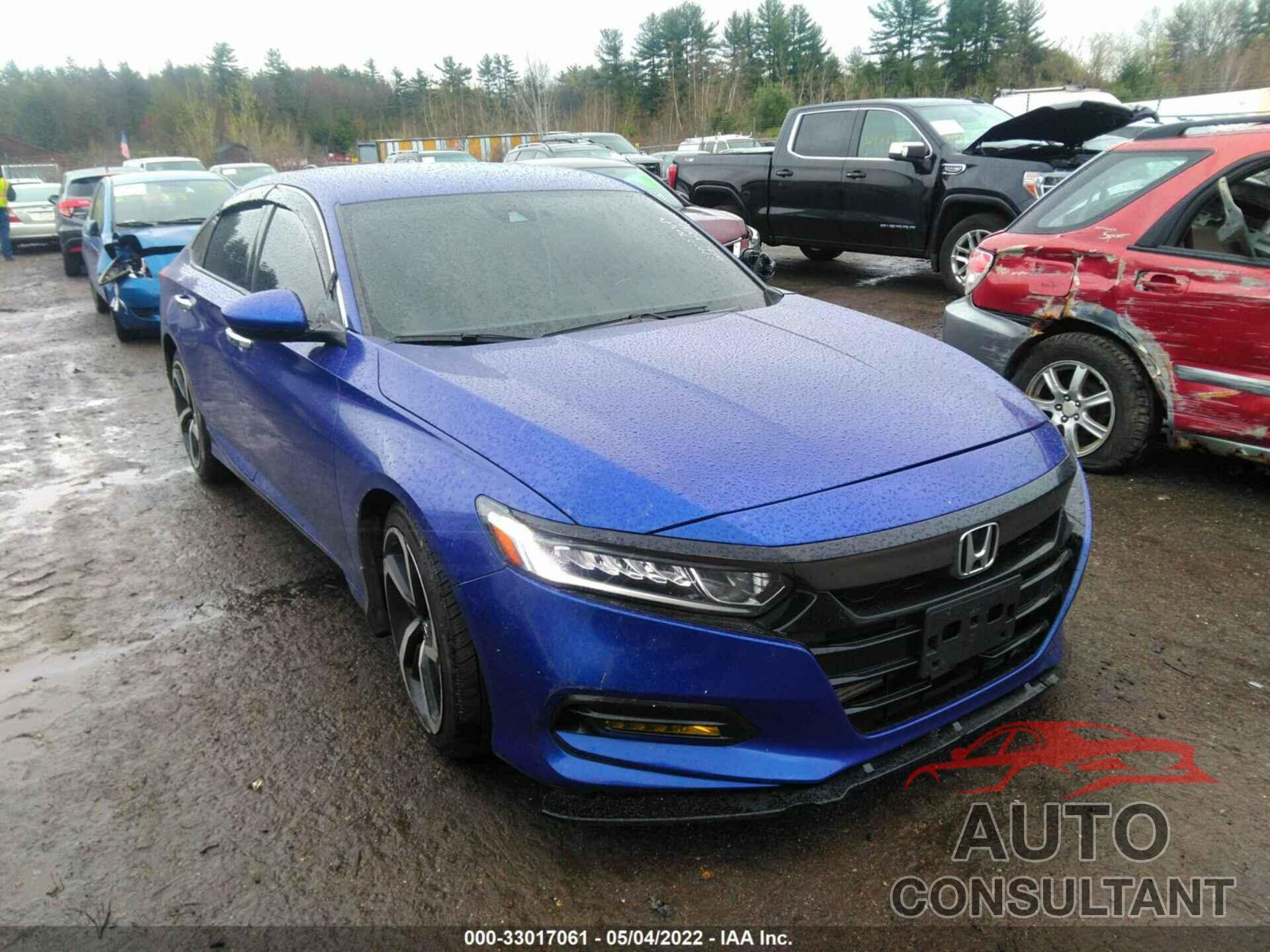 HONDA ACCORD SEDAN 2018 - 1HGCV1F36JA268621