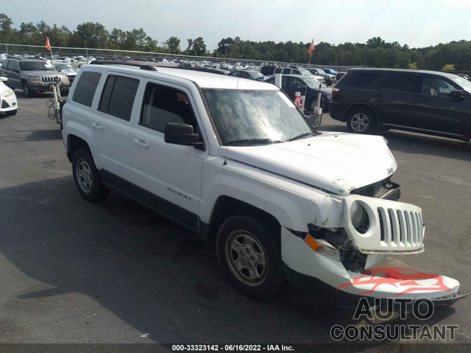 JEEP PATRIOT 2016 - 1C4NJPBA6GD812584