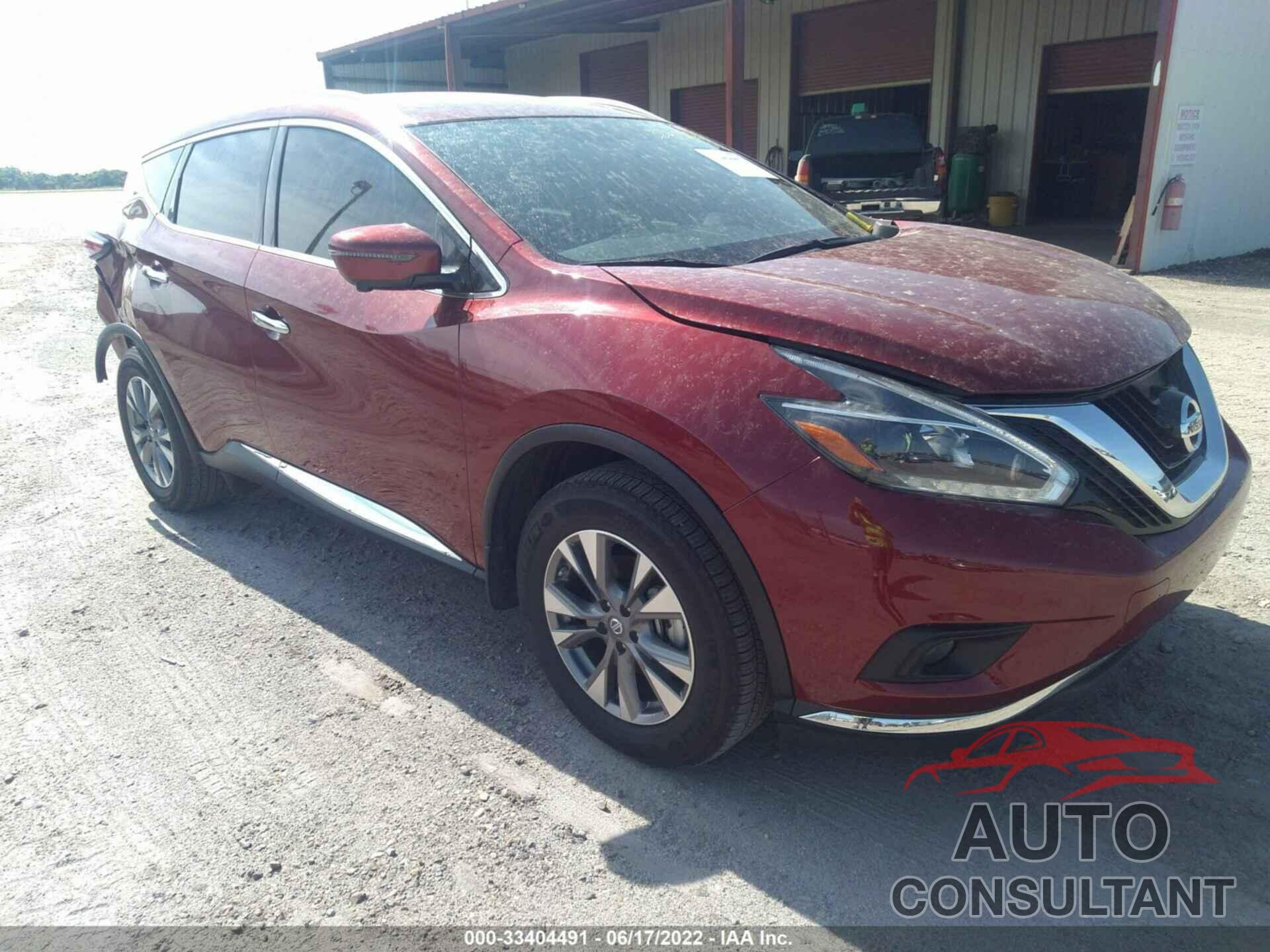 NISSAN MURANO 2018 - 5N1AZ2MG0JN175393